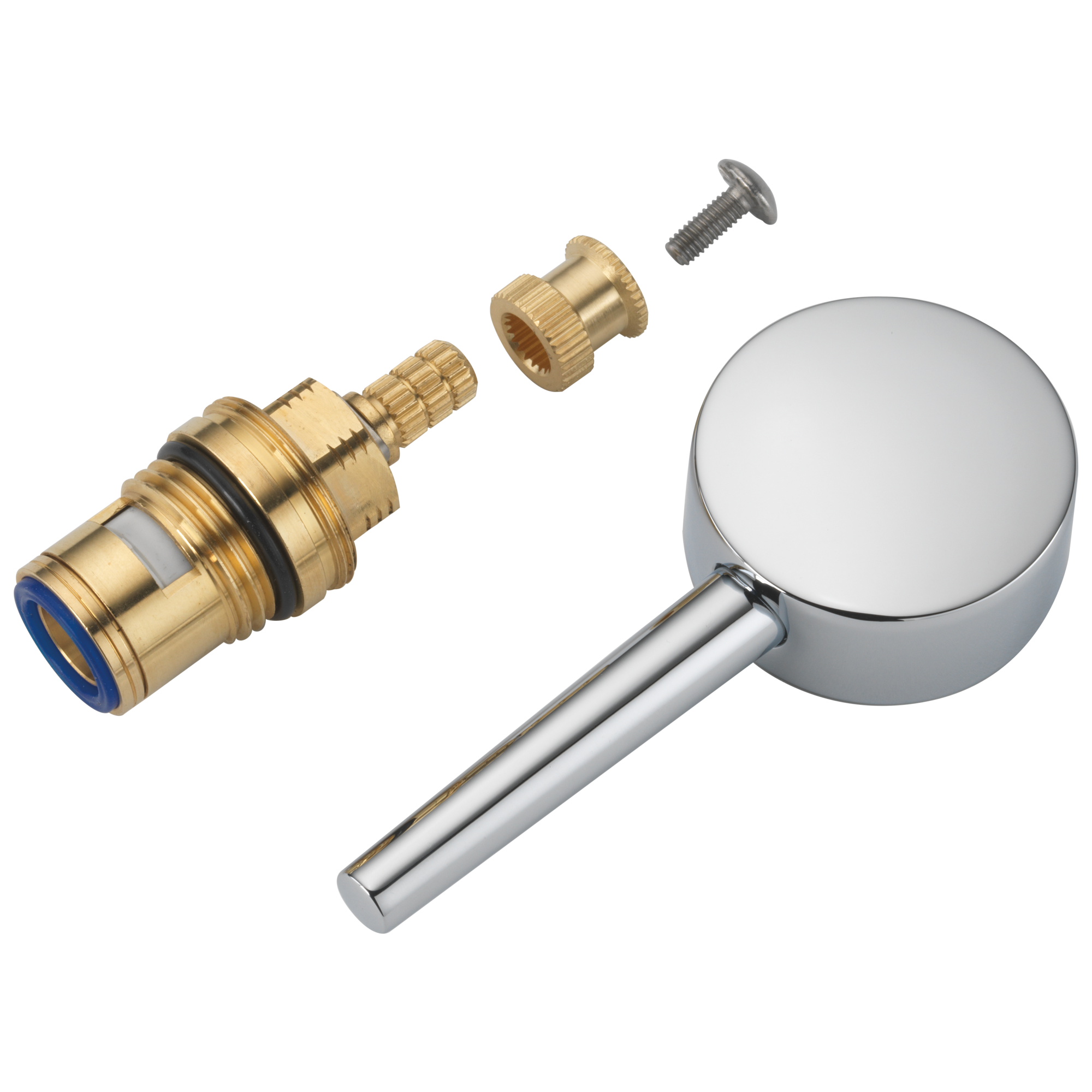 Delta Faucet Other Metal Lever Handle Kit w/ Valve Cartridge - Pot Filler - Chrome