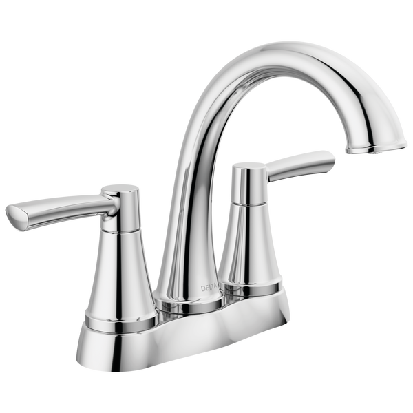 Two Handle Centerset Bathroom Faucet in Chrome 25862LF | Delta Faucet