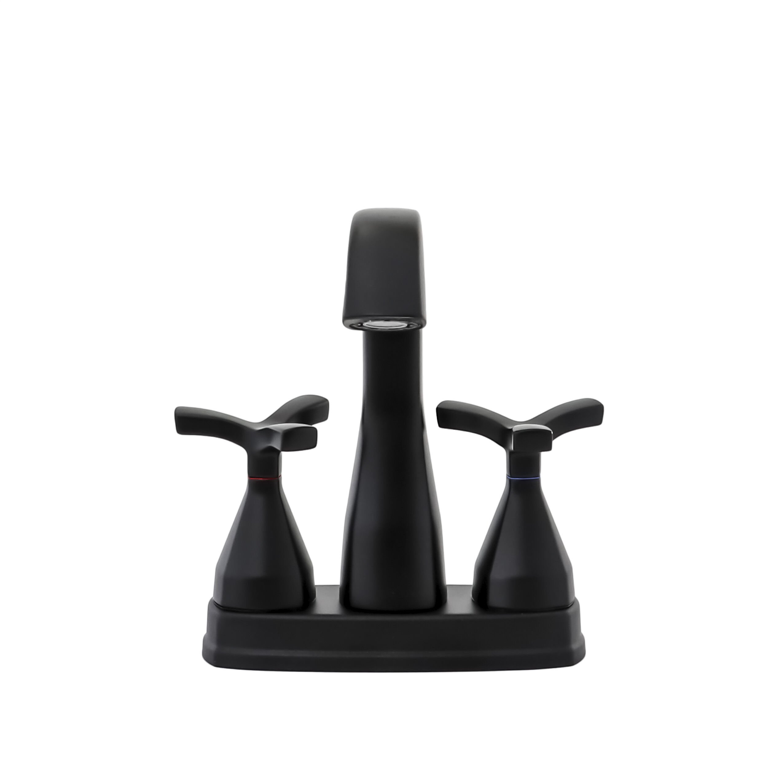 Centerset Faucet in Matte Black 257766-BLMPU-DST | Delta Faucet