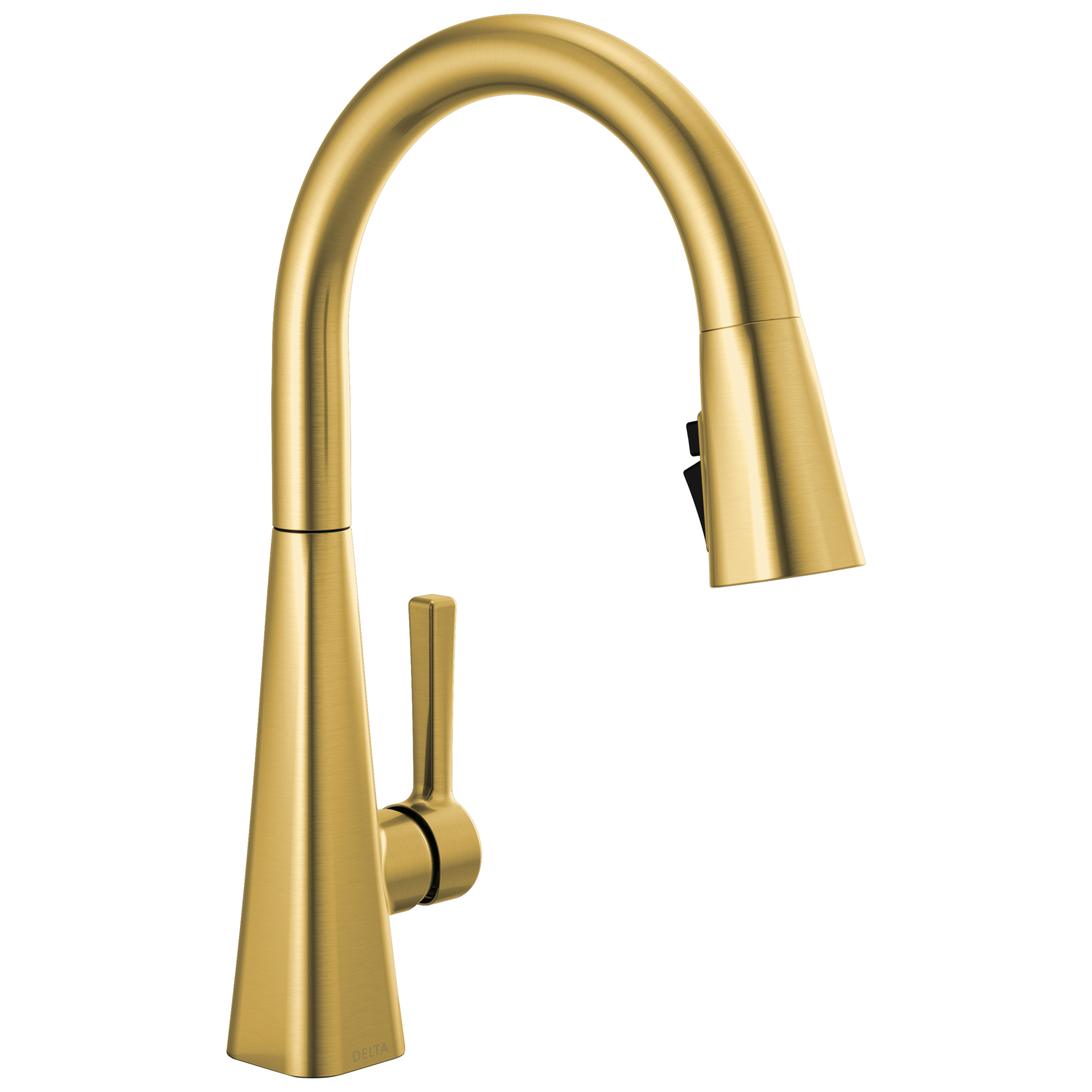 Single-Handle Pull-Down Kitchen Faucet in Brushed Gold 19802Z-GB