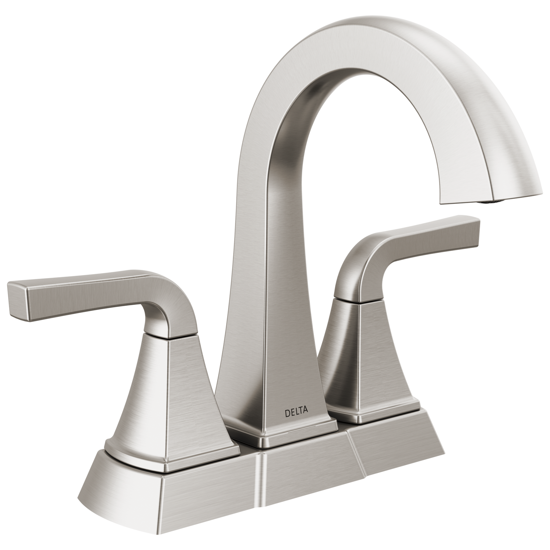 エルディール　ffr Two Handle Centerset Bathroom Faucet in Stainless 25854LF-SS