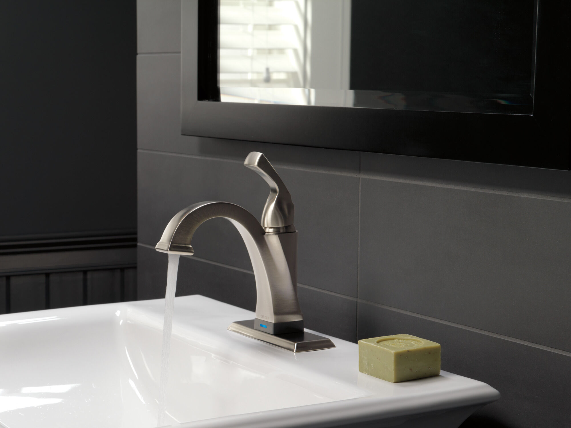 Touch2O® Bathroom Faucet with Touchless Technology in Stainless