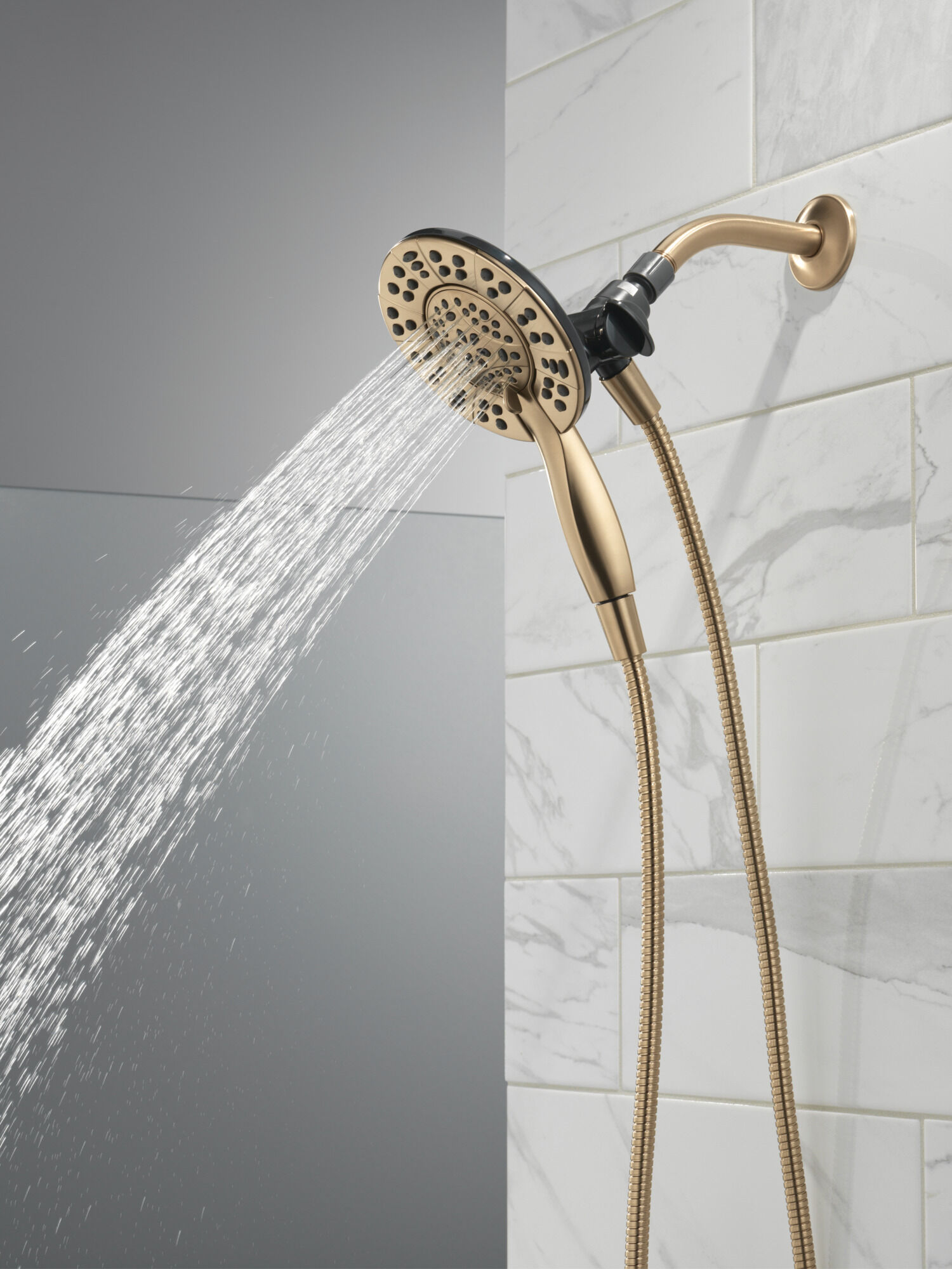 EMP サンセベリア Niaphat dwarf / SA397 4 Setting In2ition® in Champagne Bronze 75499CZ | Delta Faucet