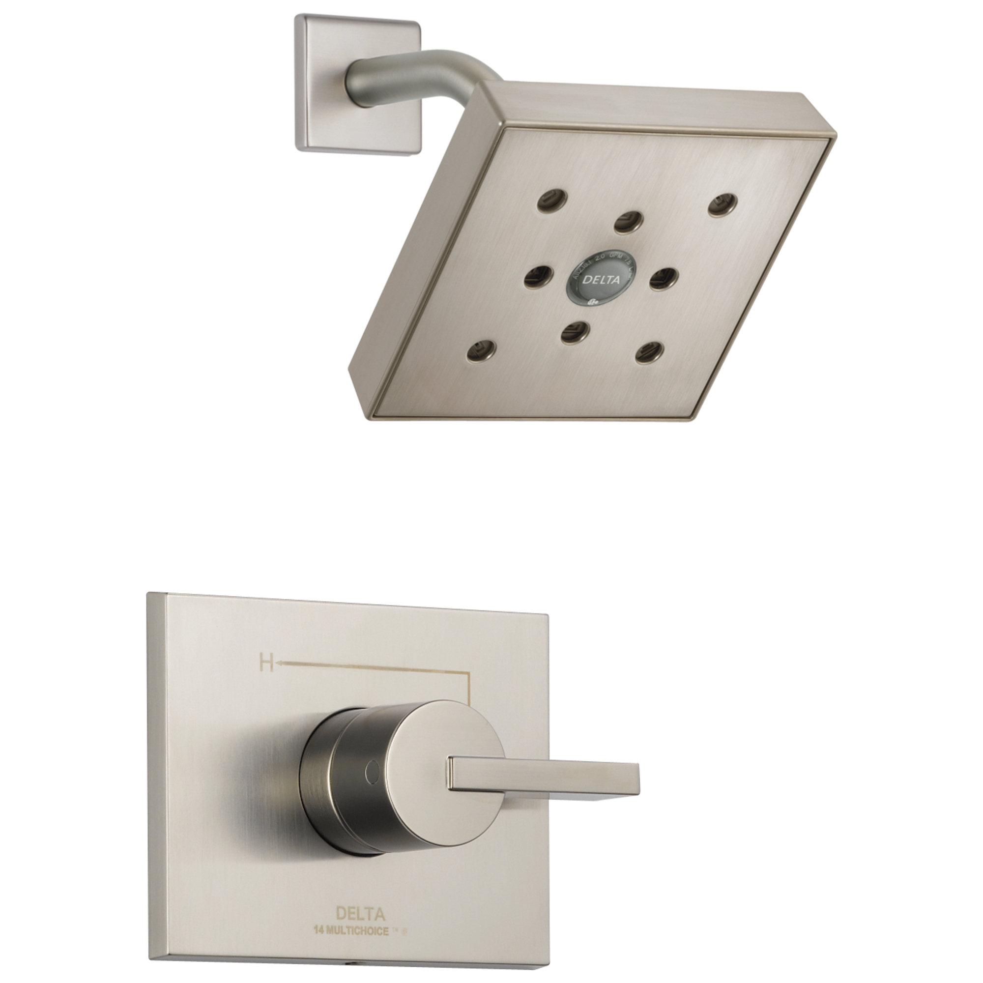 Delta Faucet Vero Monitor 14 Series H2OKineticShower Trim - Stainless