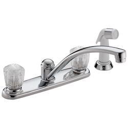 Plumbing Fixtures: Two Handle Kitchen Faucets - Delta Faucet