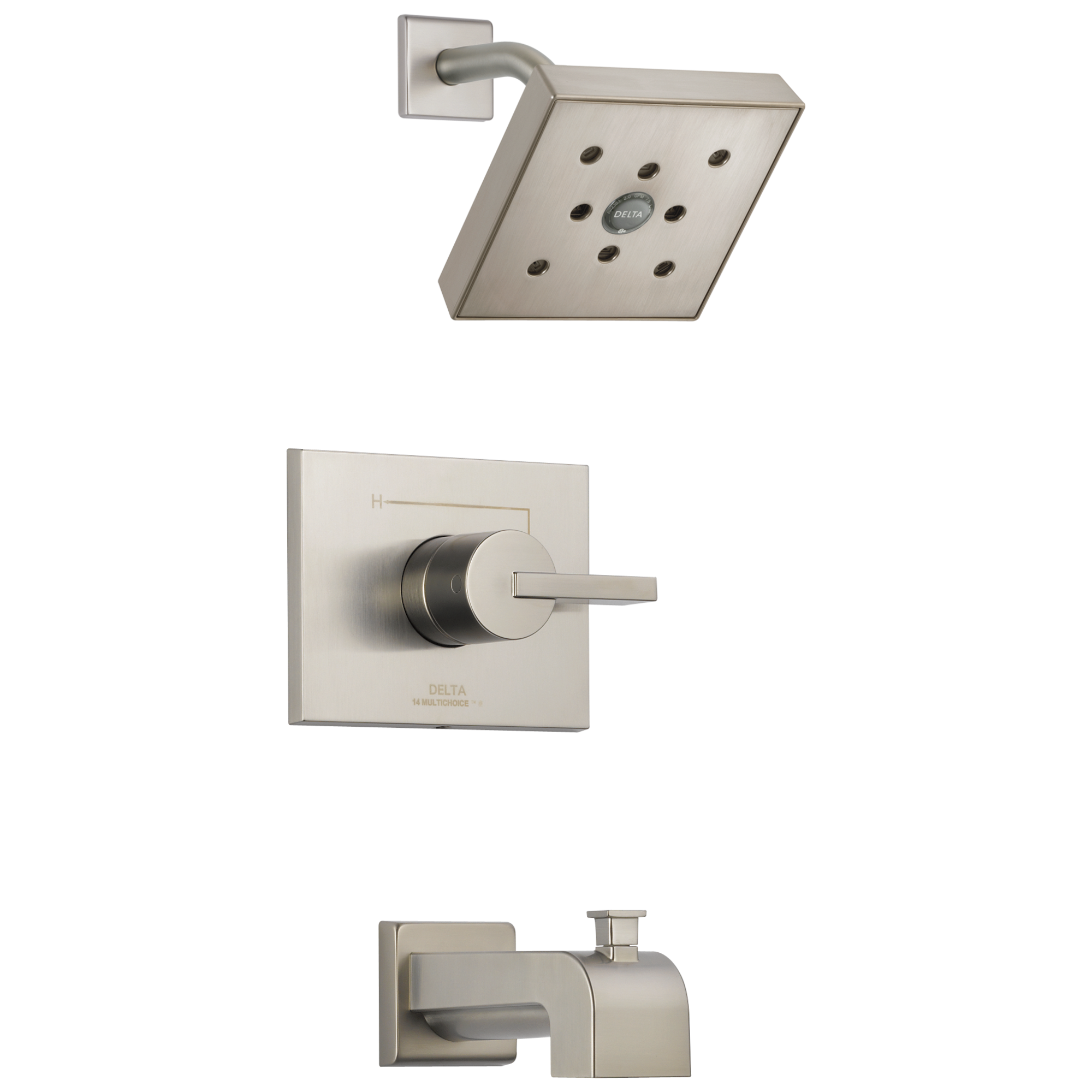 Delta Faucet Vero Monitor 14 Series H2OKineticTub & Shower Trim - Stainless