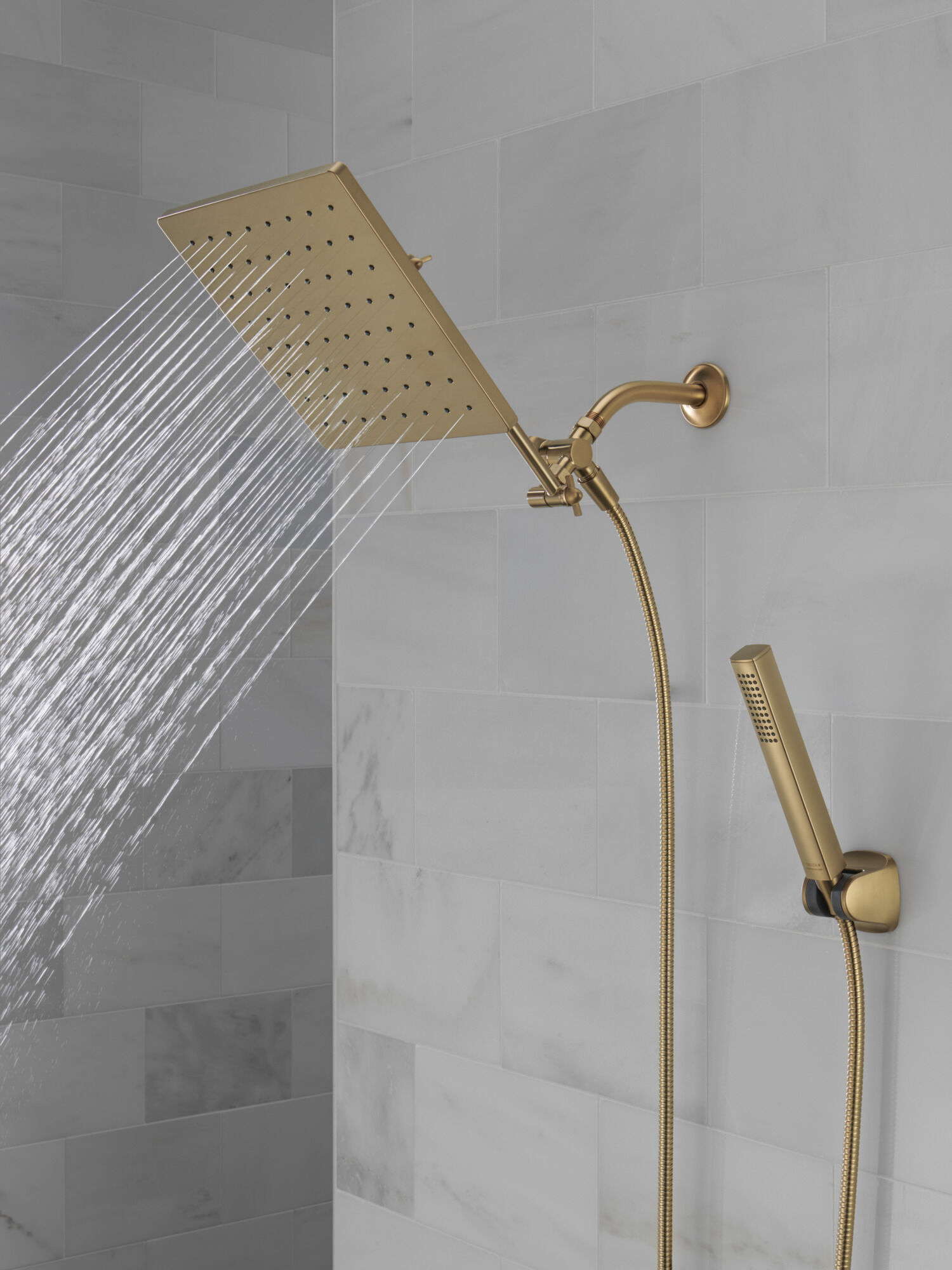 10 inch Raincan Shower Head & Hand Held Combo with Adjustable