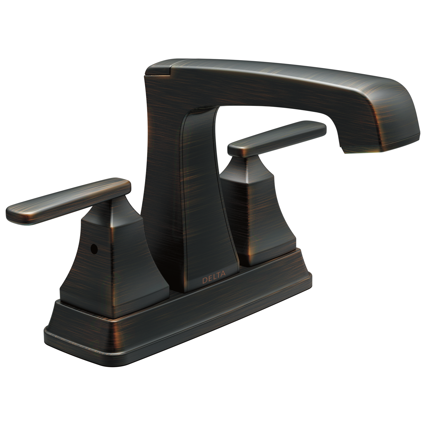 Two Handle Tract-Pack Centerset Bathroom Faucet in Venetian Bronze