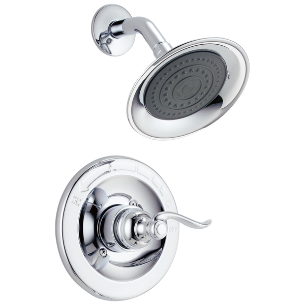 shower trim chrome