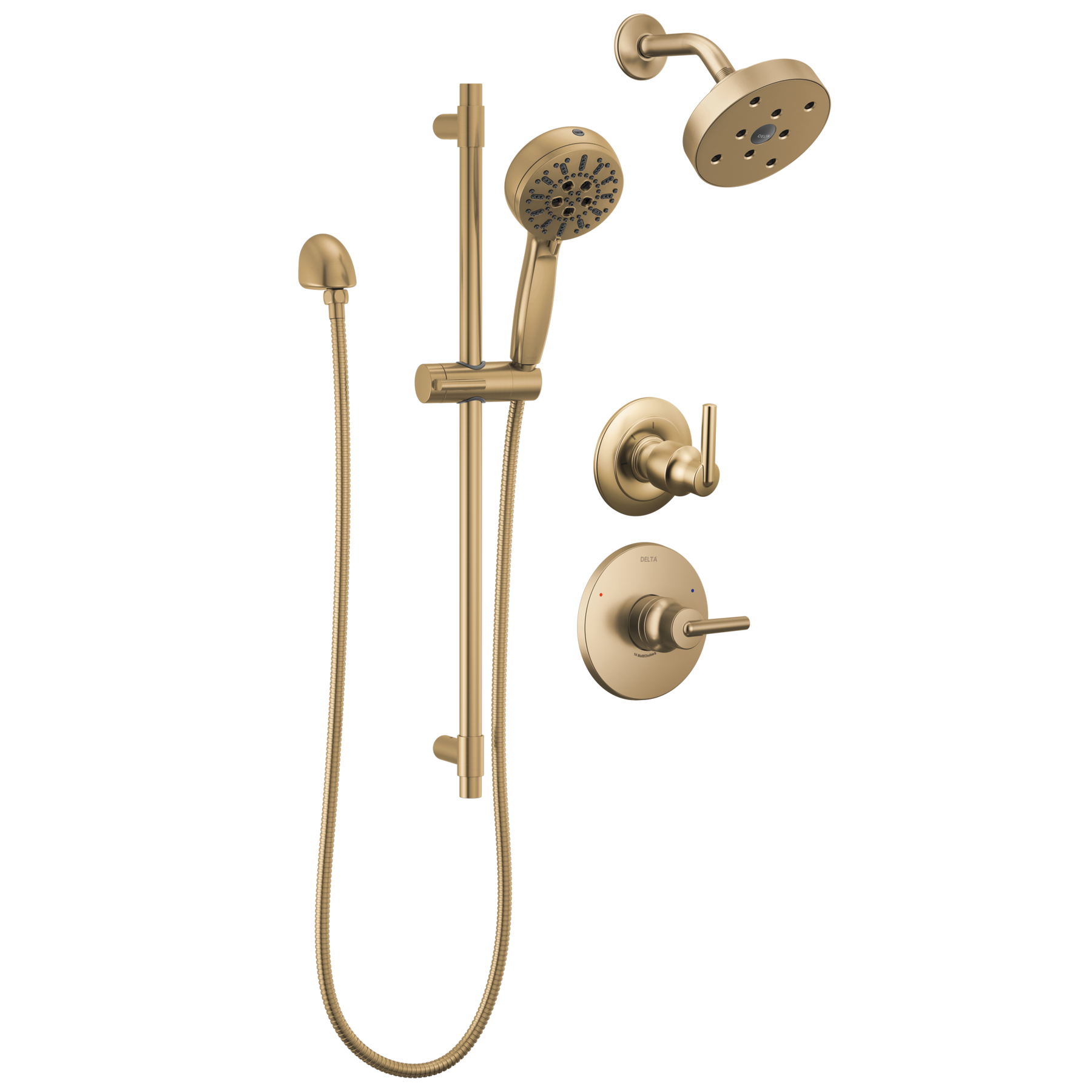 3-Function Custom Shower Bundle with ProClean Hand Shower in