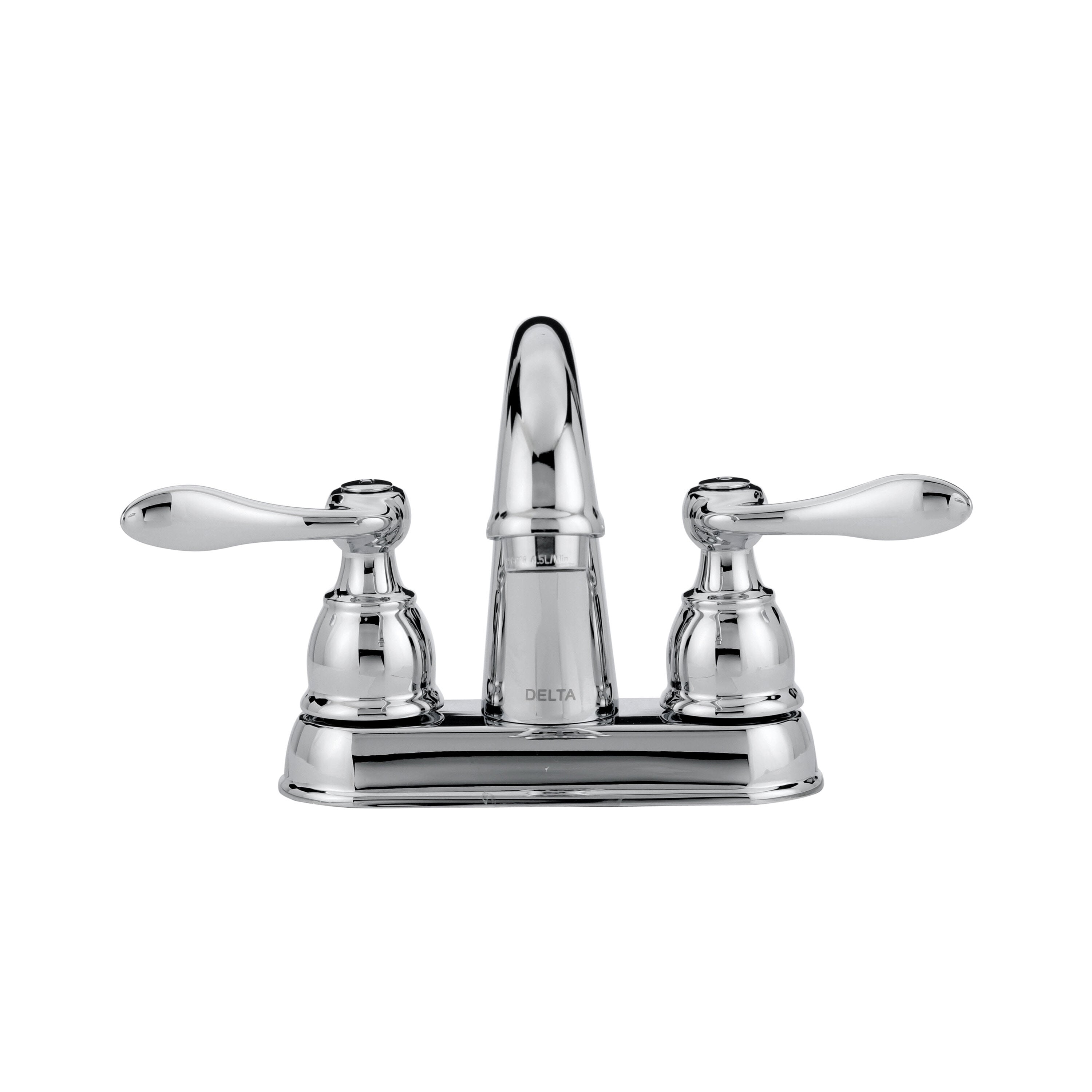 Two Handle Centerset Bathroom Faucet in Chrome 25996LF-ECO | Delta