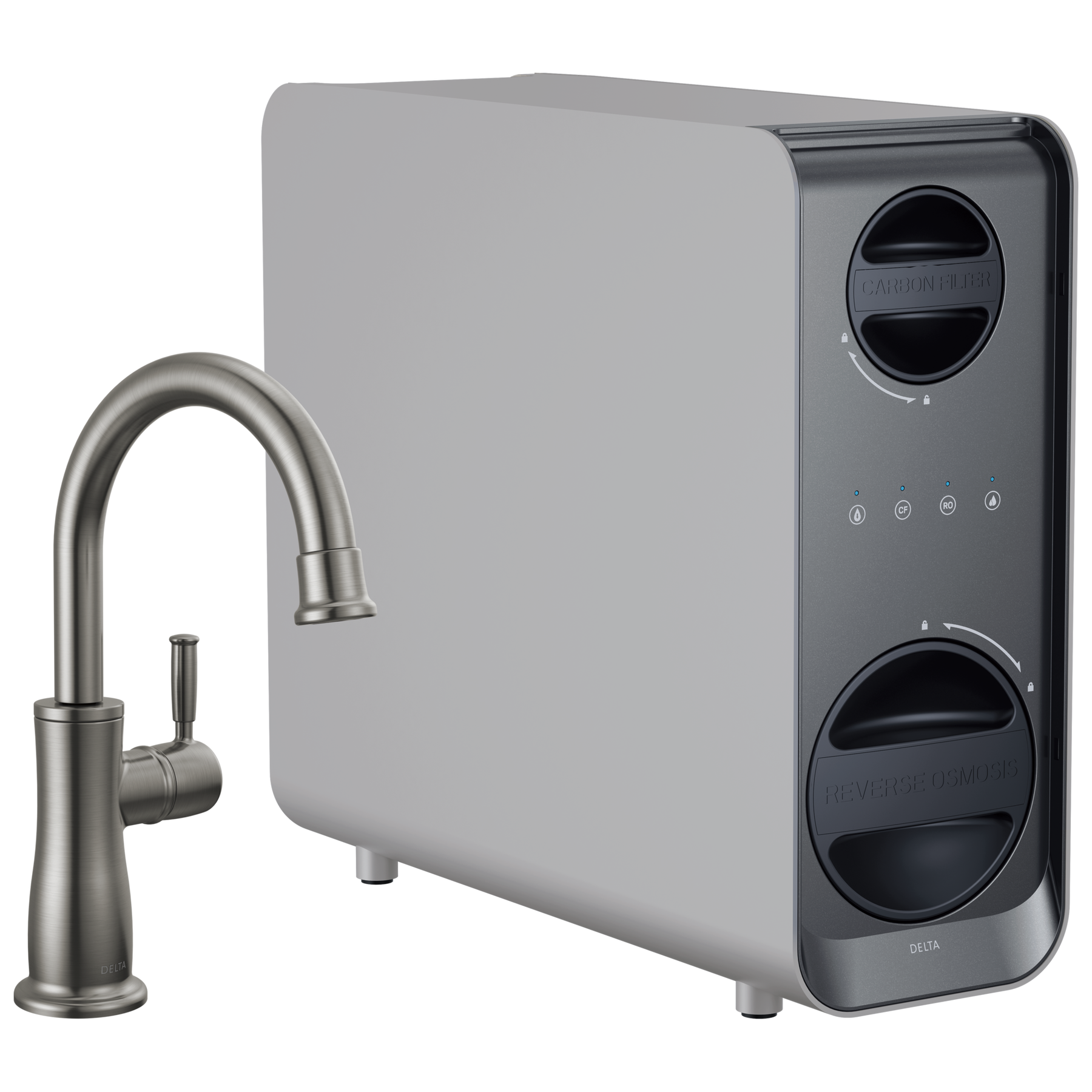 Tankless Under Sink 6-Stage Reverse Osmosis System with Beverage