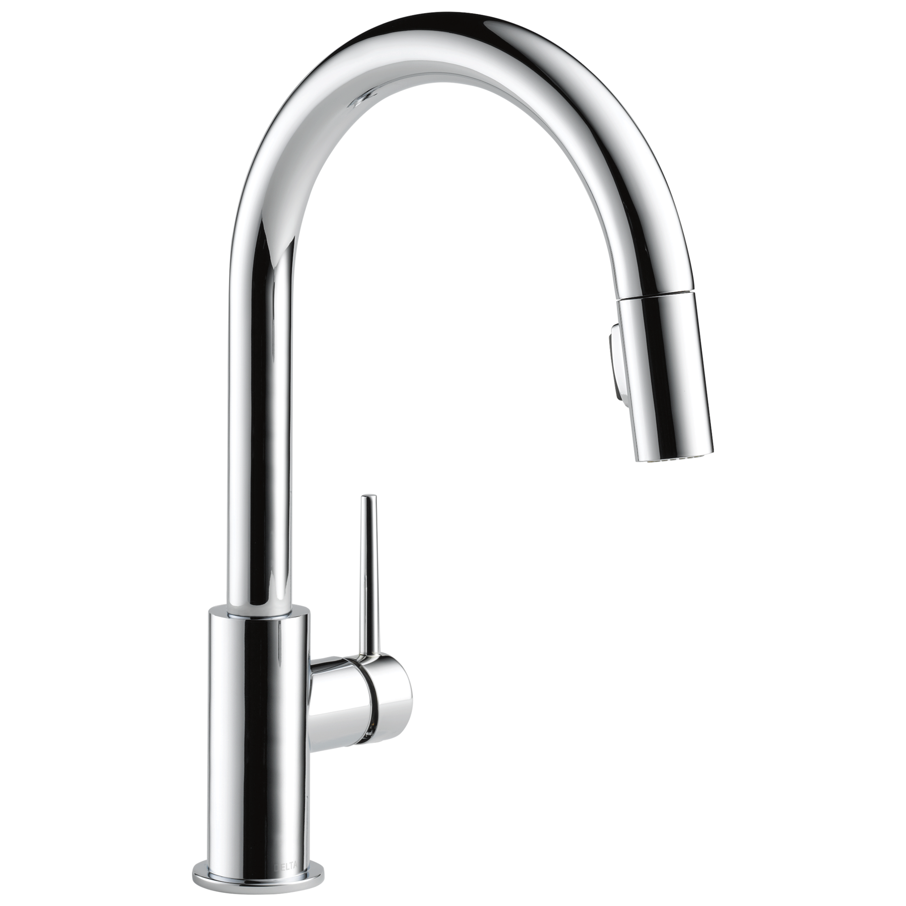 ラフィドフォラ　ピナタ Single Handle Pull-Down Kitchen Faucet (Recertified) in Chrome