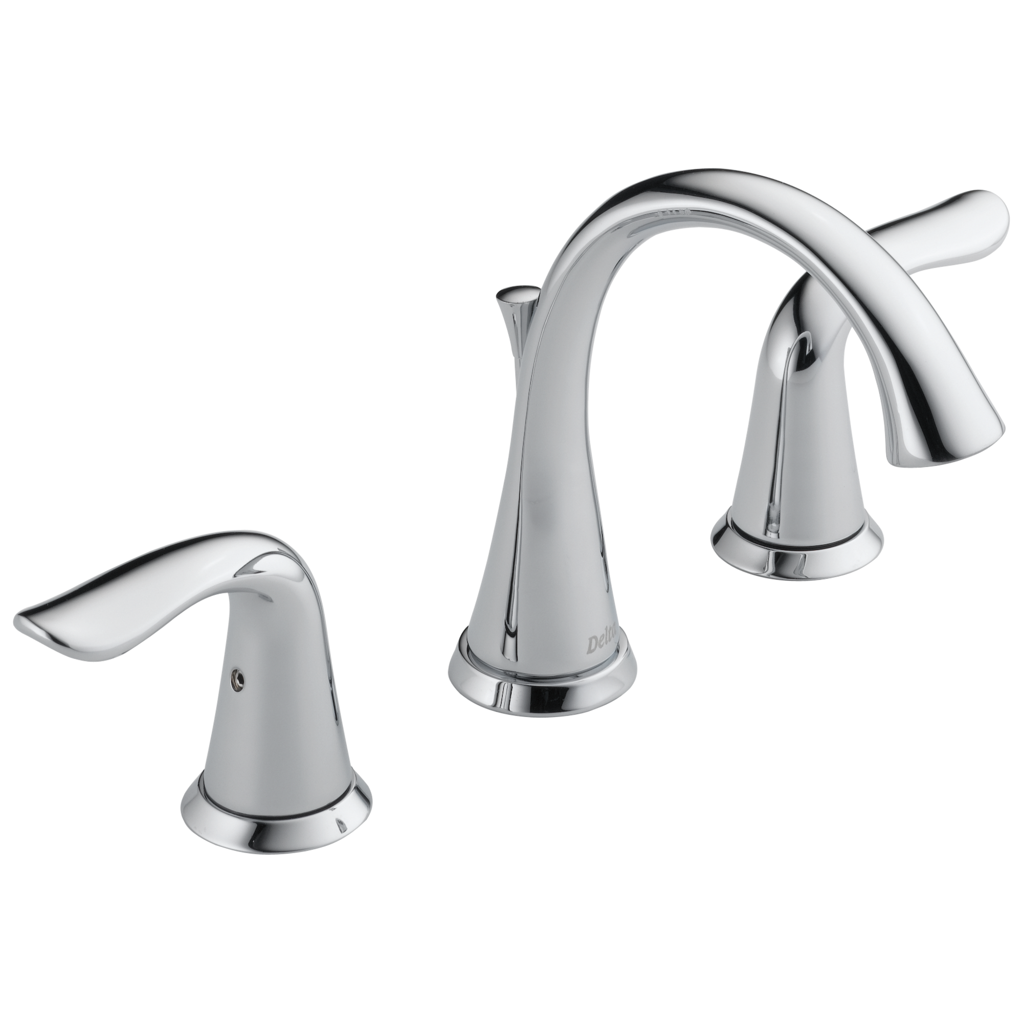 Delta Faucet Lahara Two Handle Widespread Bathroom Faucet - Chrome