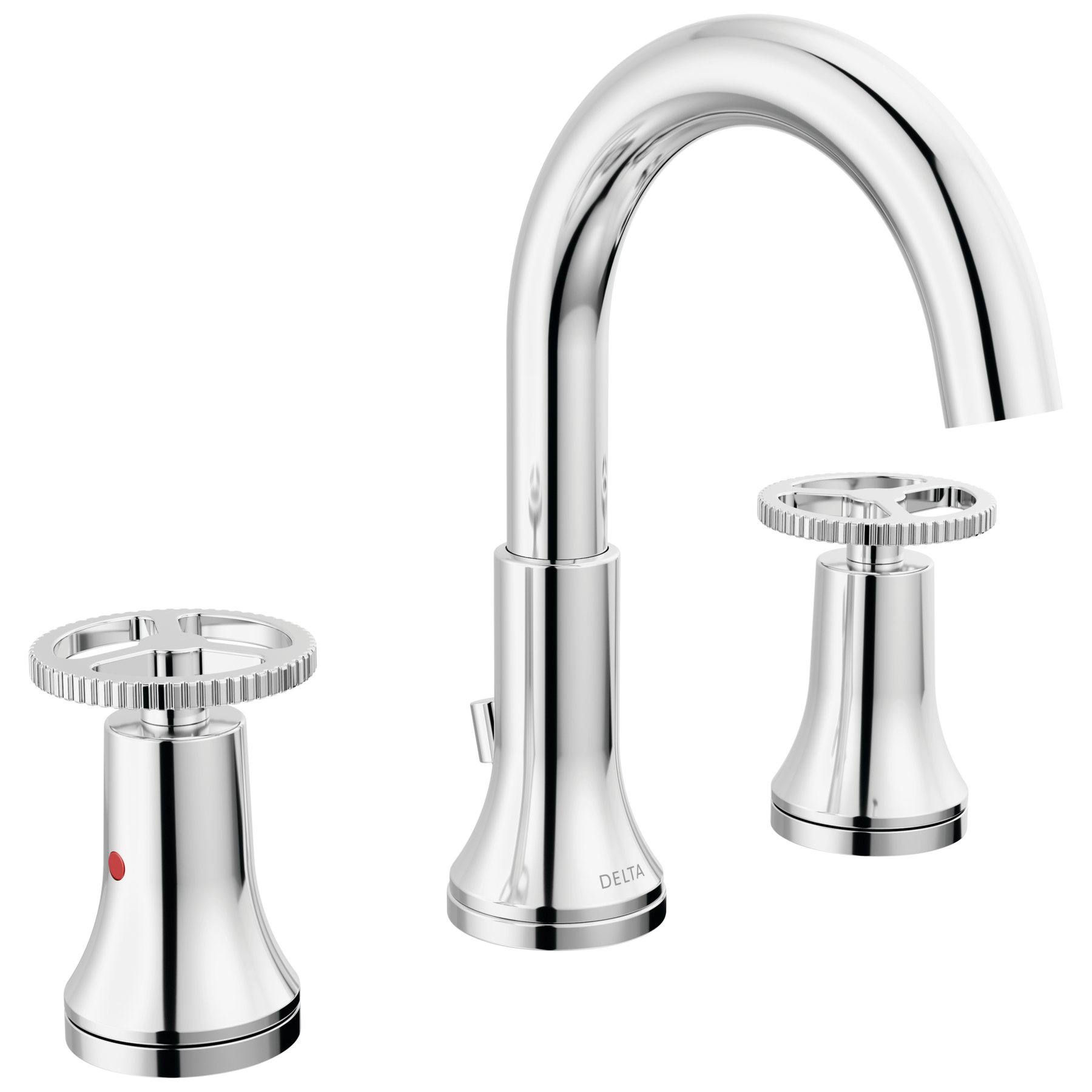 Two Handle Widespread Bathroom Faucet in Chrome — image 1