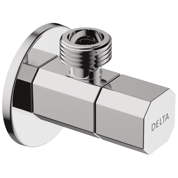 Ceramic Quarter Turn Angle Valve in Chrome IAO36005 | Delta Faucet