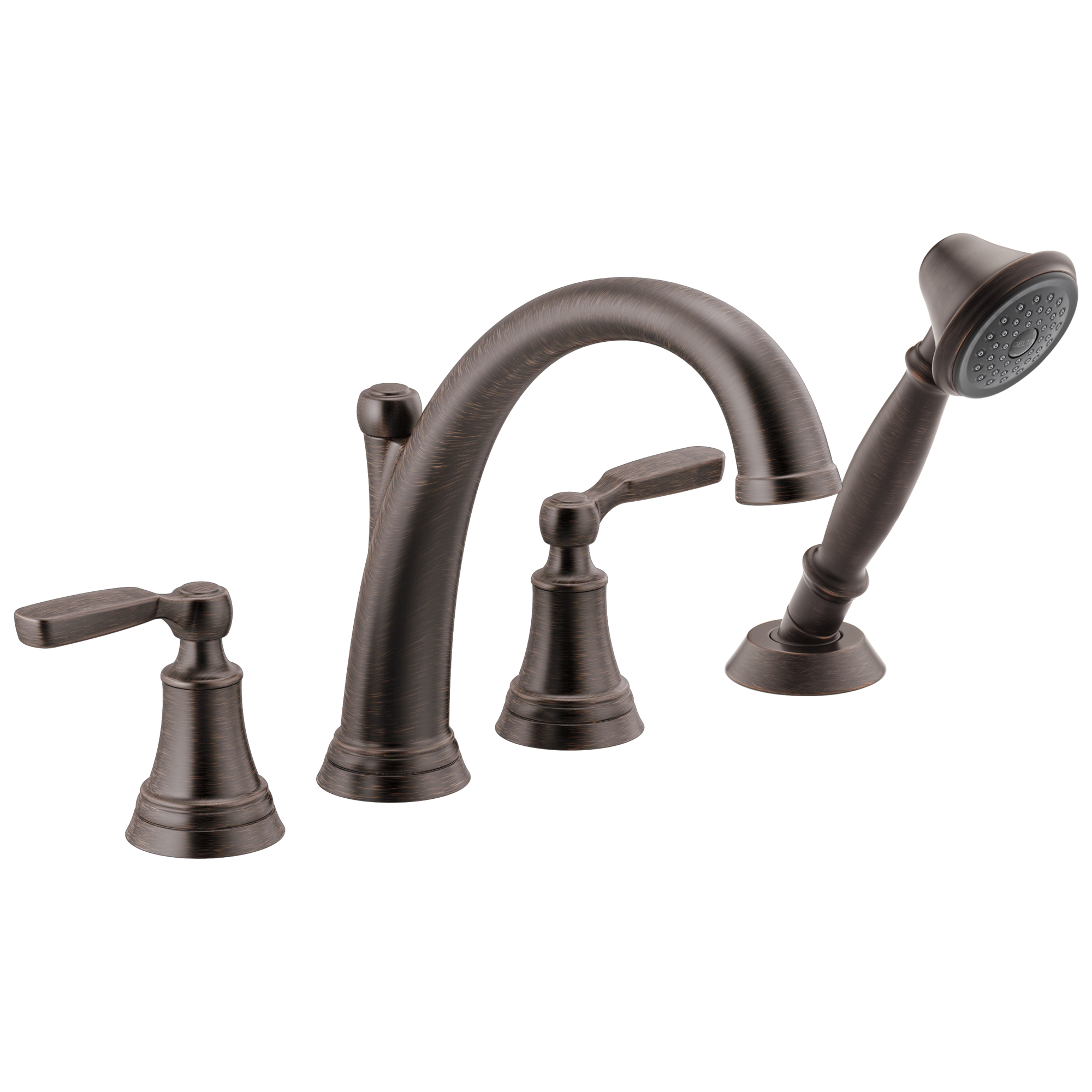 Delta Faucet T4794-RB 7.87 x 16 x 8.4インチ ベネチアンブロンズ Single Handle Vessel Bathroom Faucet in Venetian Bronze 794-RB-DST