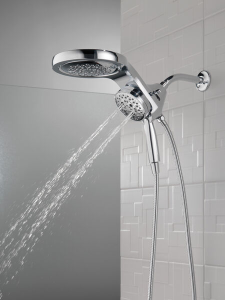 HydroRain® H<sub>2</sub>Okinetic® 5-Setting Two-in-One Shower Head, image 19