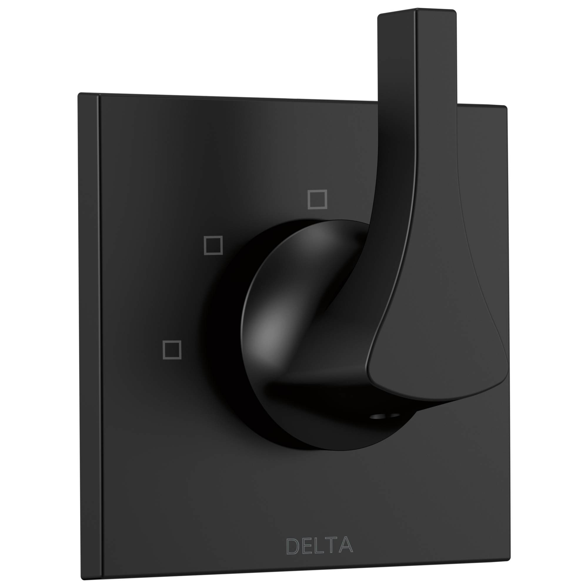 Delta Faucet Zura 3-Setting Diverter Trim - Matte Black