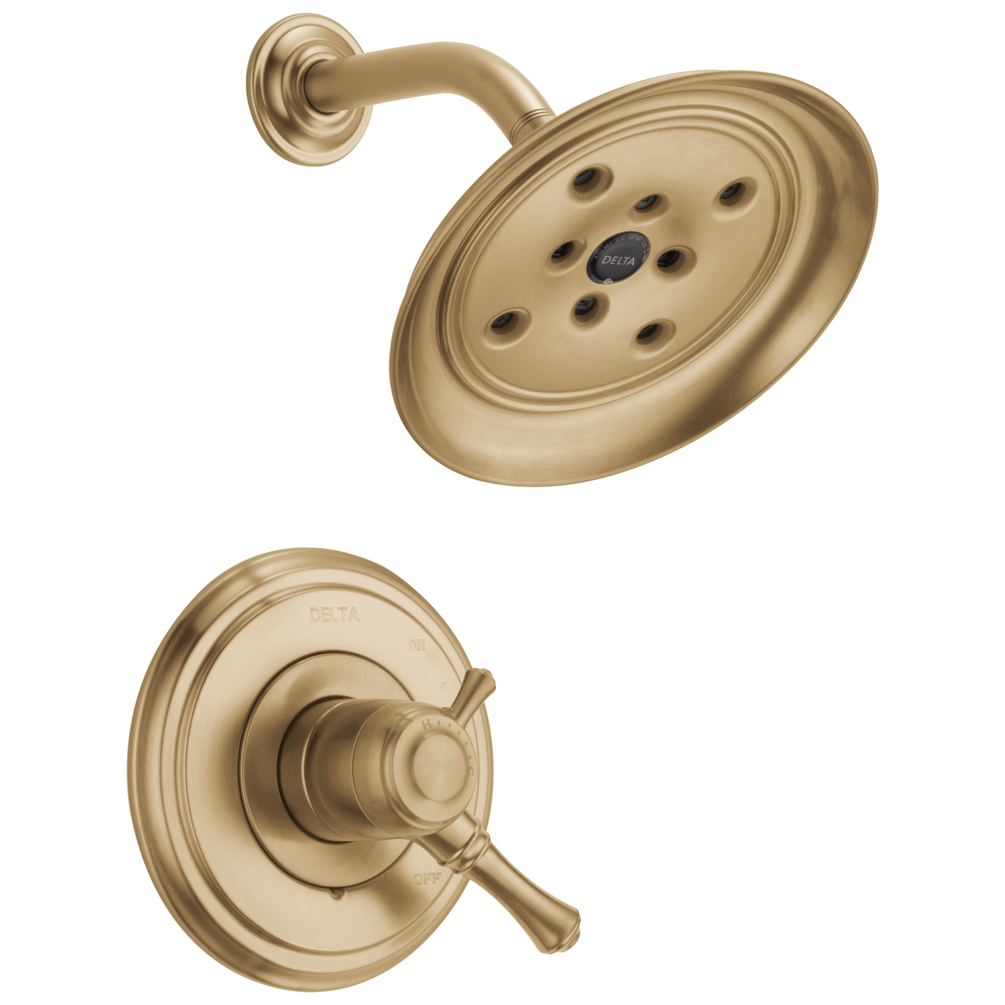 Delta Faucet CassidyE Monitor 17 Series H2OKineticShower Trim - Champagne Bronze