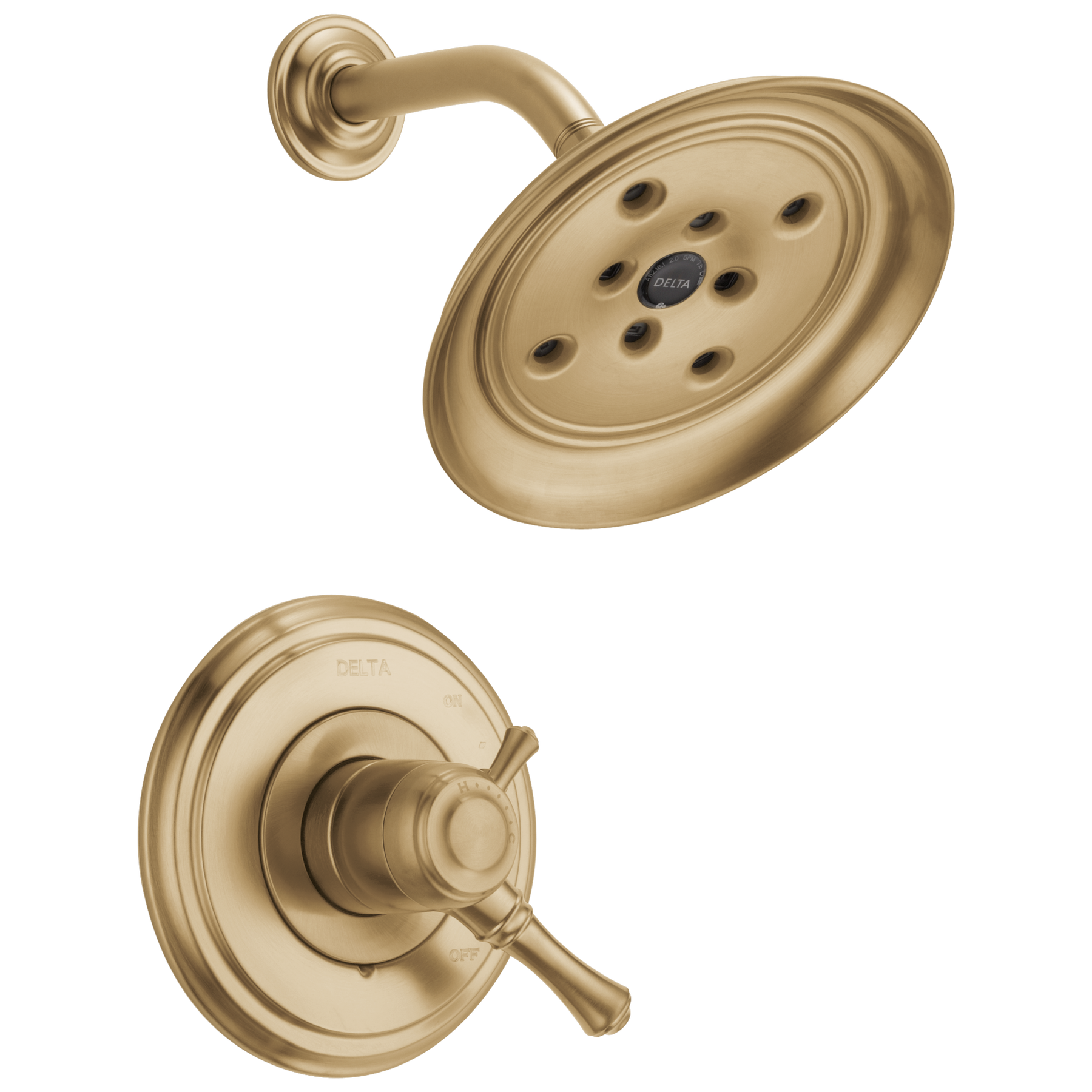 Monitor® 17 Series H2Okinetic® Shower Trim in Champagne Bronze