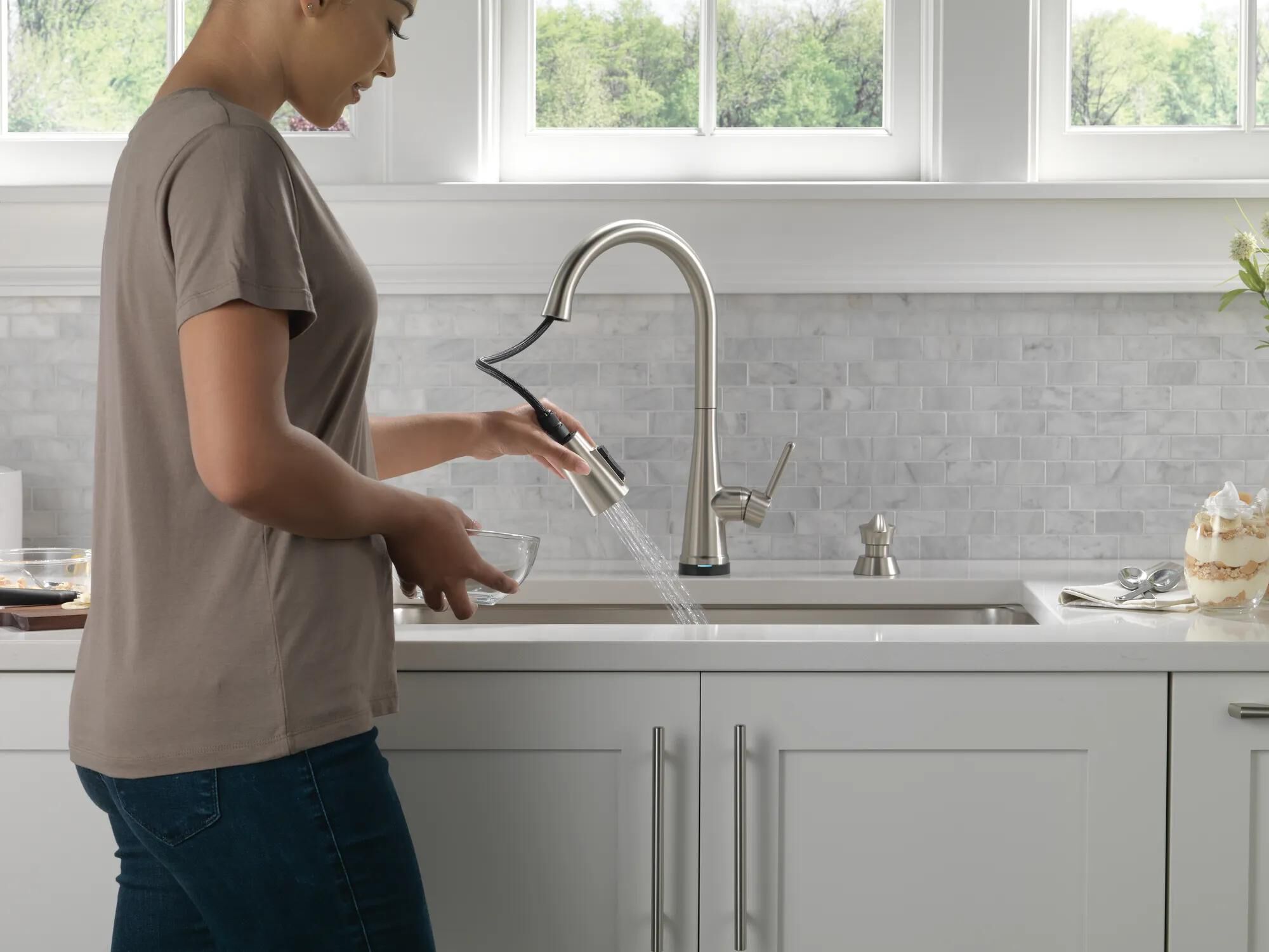 Touch2O® Technology Pull-Down Kitchen w/Soap (Recertified) in
