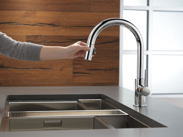 Kitchen Faucet In Chrome 9159 Dst