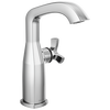 Single Handle Mid-Height Bathroom Faucet in Lumicoat® Chrome — thumbnail 2
