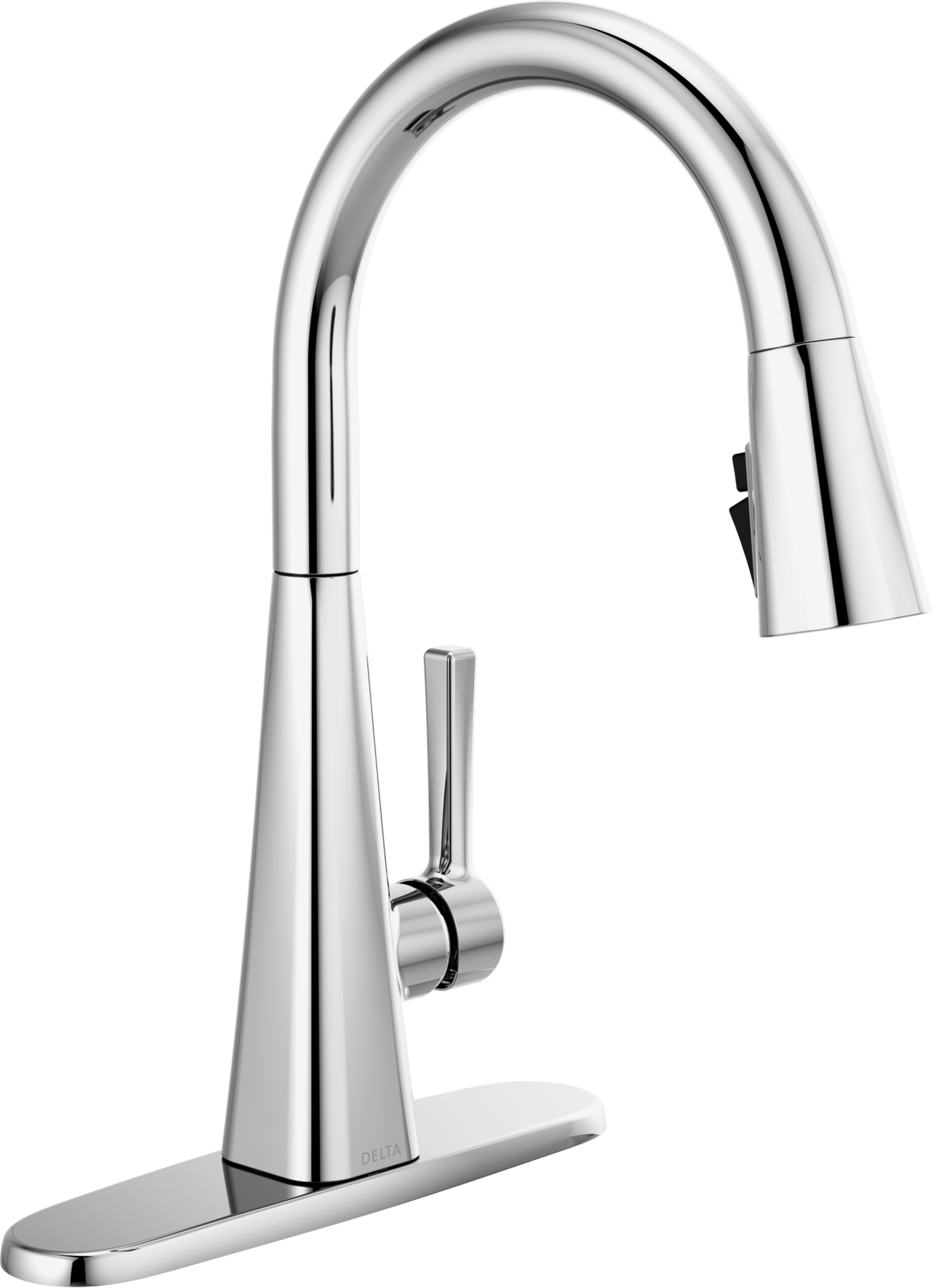 Single-Handle Pull-Down Kitchen Faucet in Chrome 19802Z-DST