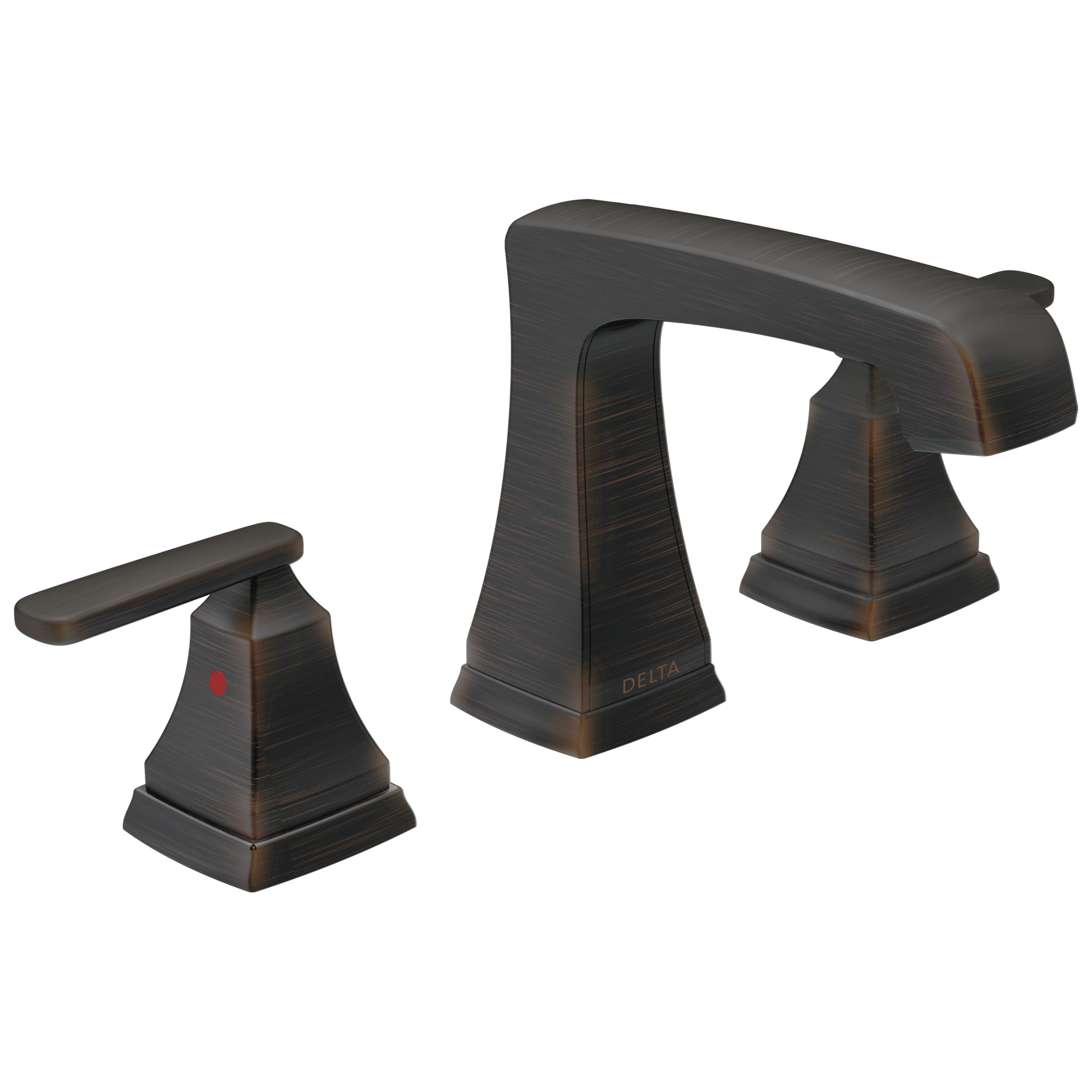 Delta Faucet Ashlyn Two Handle Widespread Bathroom Faucet with EZ Anchor - Venetian Bronze