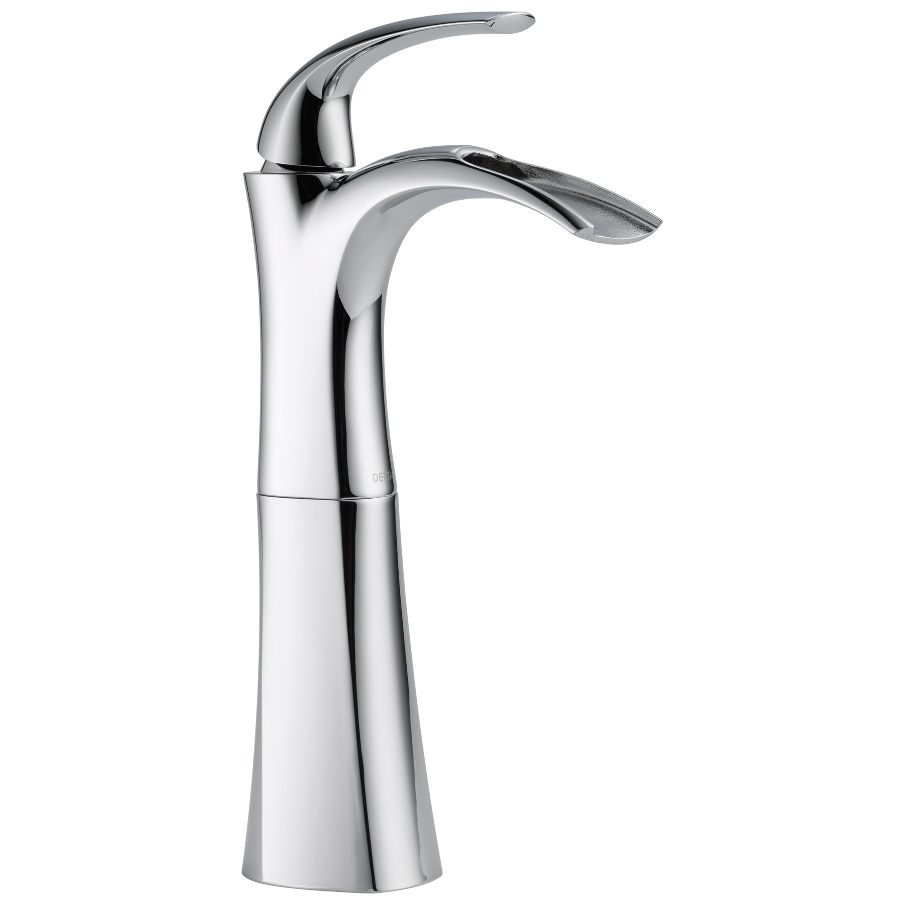 Single Handle Centerset Bathroom Faucet with Riser in Chrome