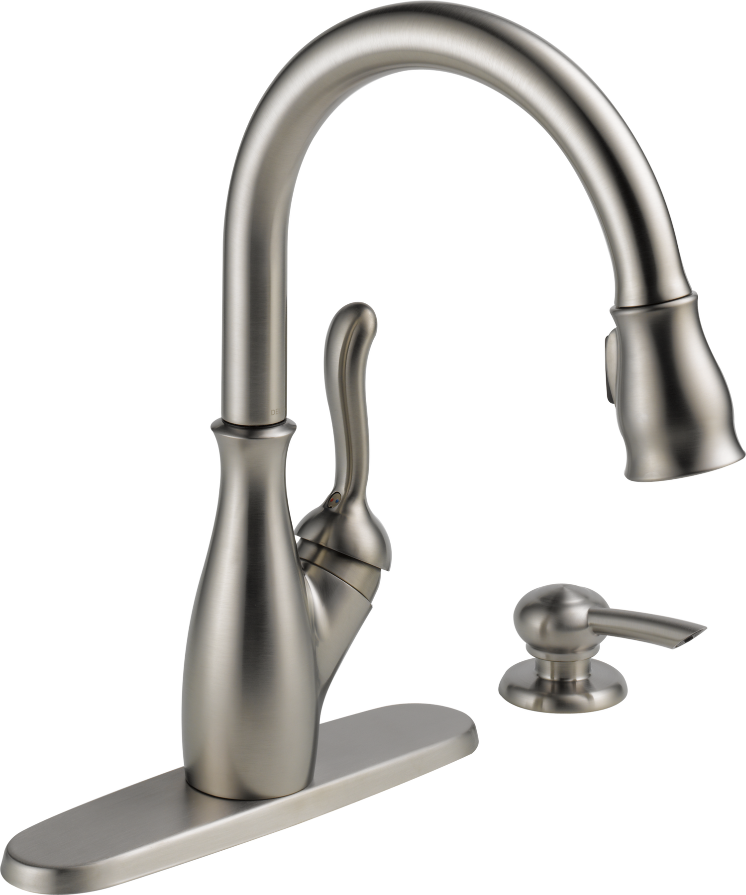 Kitchen Single Handle Pull-Down Faucet in Stainless 19978-SSSD-DST