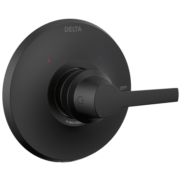 14 Series Valve Only Trim in Matte Black T14072-BL | Delta Faucet