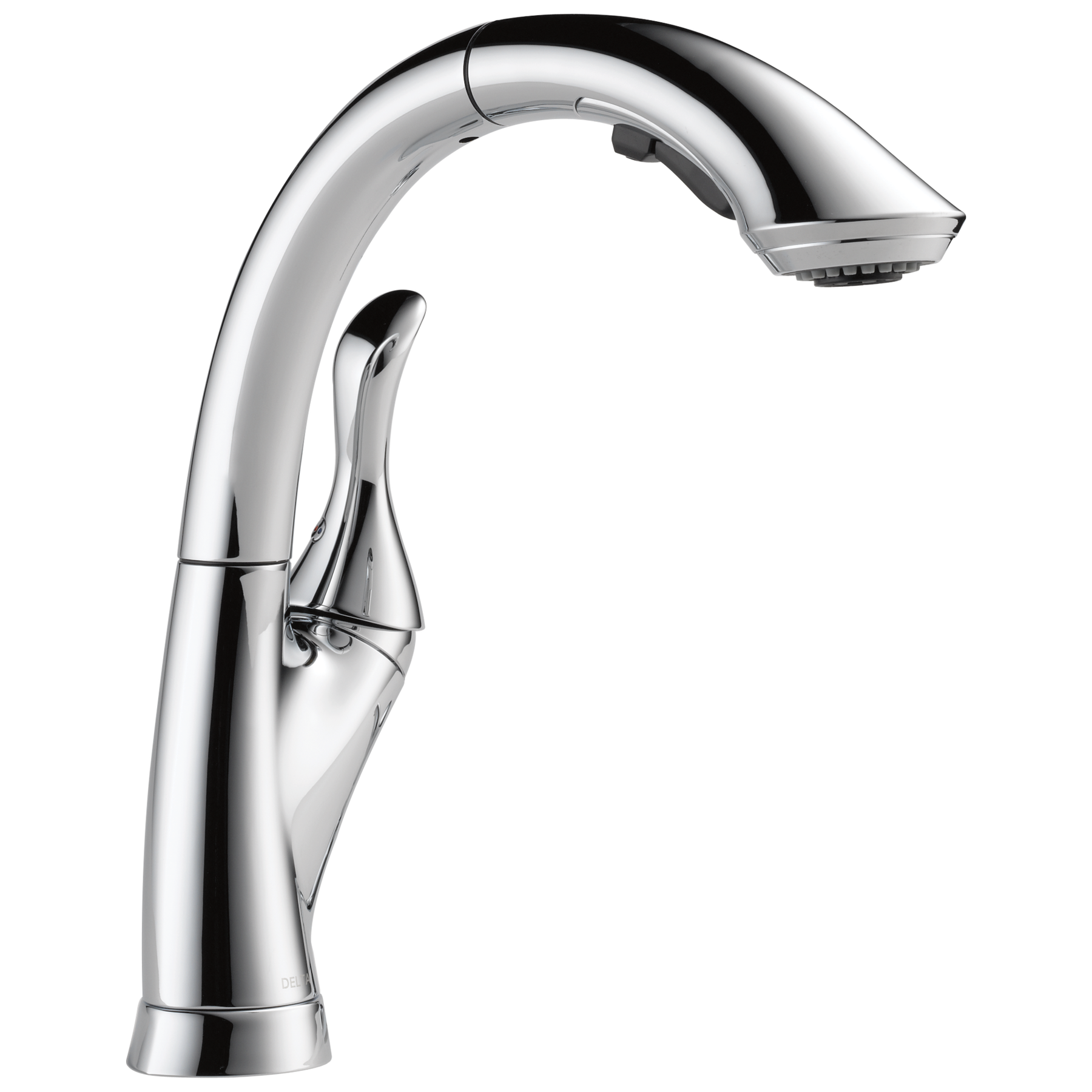 Single Handle PullOut Kitchen Faucet in Chrome 4153DST Delta Faucet