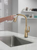 Single Handle Pull-Down Kitchen Faucet with Touch<sub>2</sub>O&reg; Technology