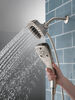 H<sub>2</sub>Okinetic&reg; In2ition&reg; 5-Setting Two-in-One Shower