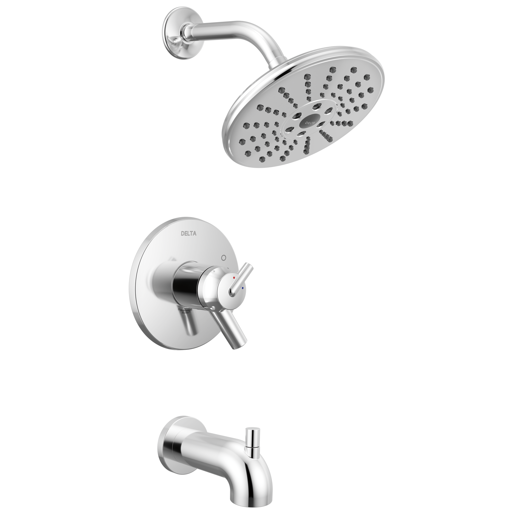 Delta Faucet Trinsic TempAssure 17T Series H2OKineticTub & Shower Trim - Chrome