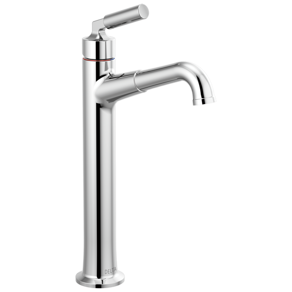 Single Handle Vessel Bathroom Faucet in Chrome 748LF | Delta Faucet