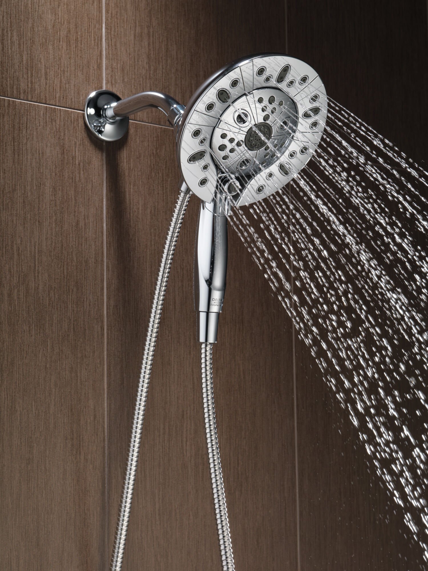H2Okinetic® In2ition® 5-Setting Two-in-One Shower in Chrome 75591C
