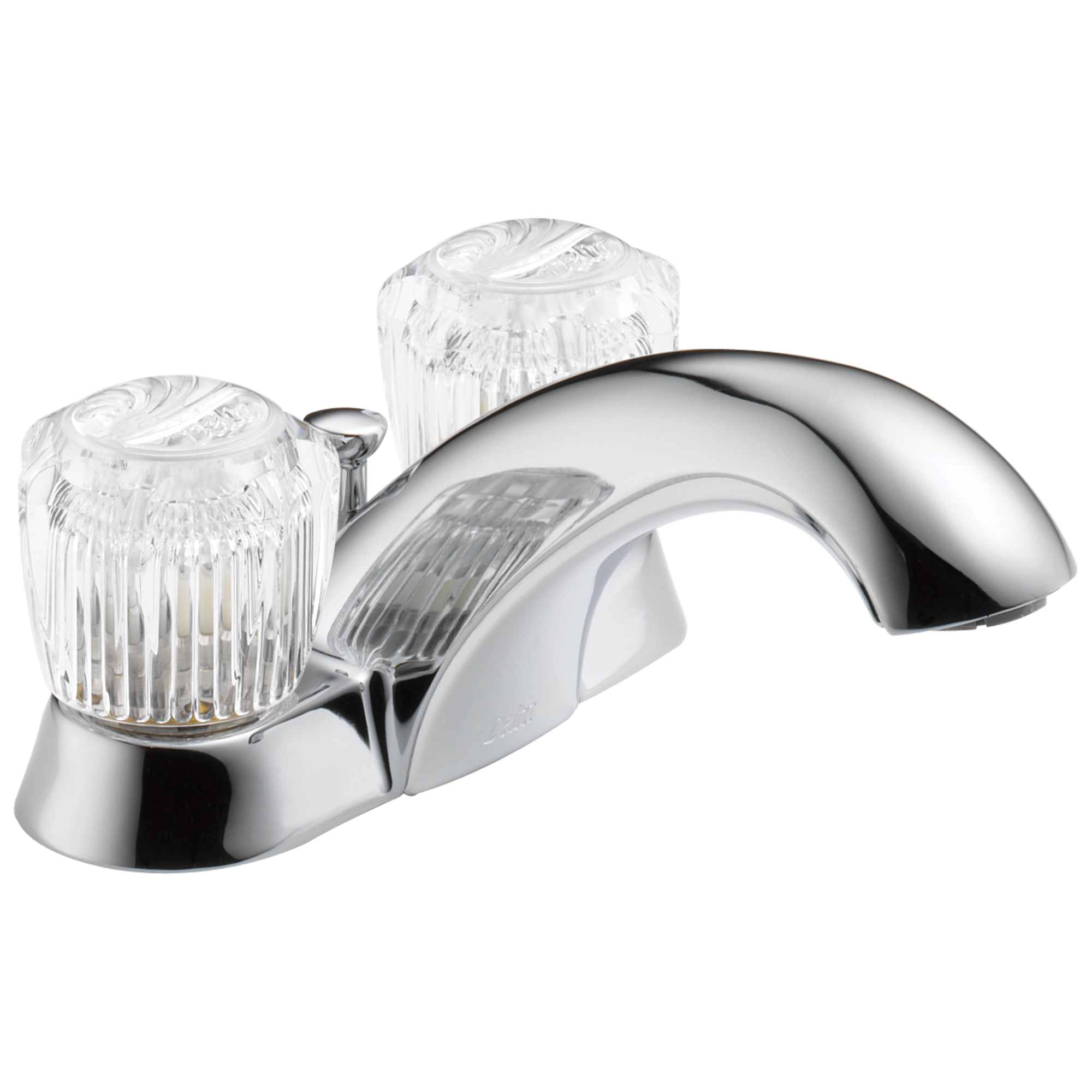Delta Faucet Classic Two Handle Centerset Bathroom Faucet - Chrome