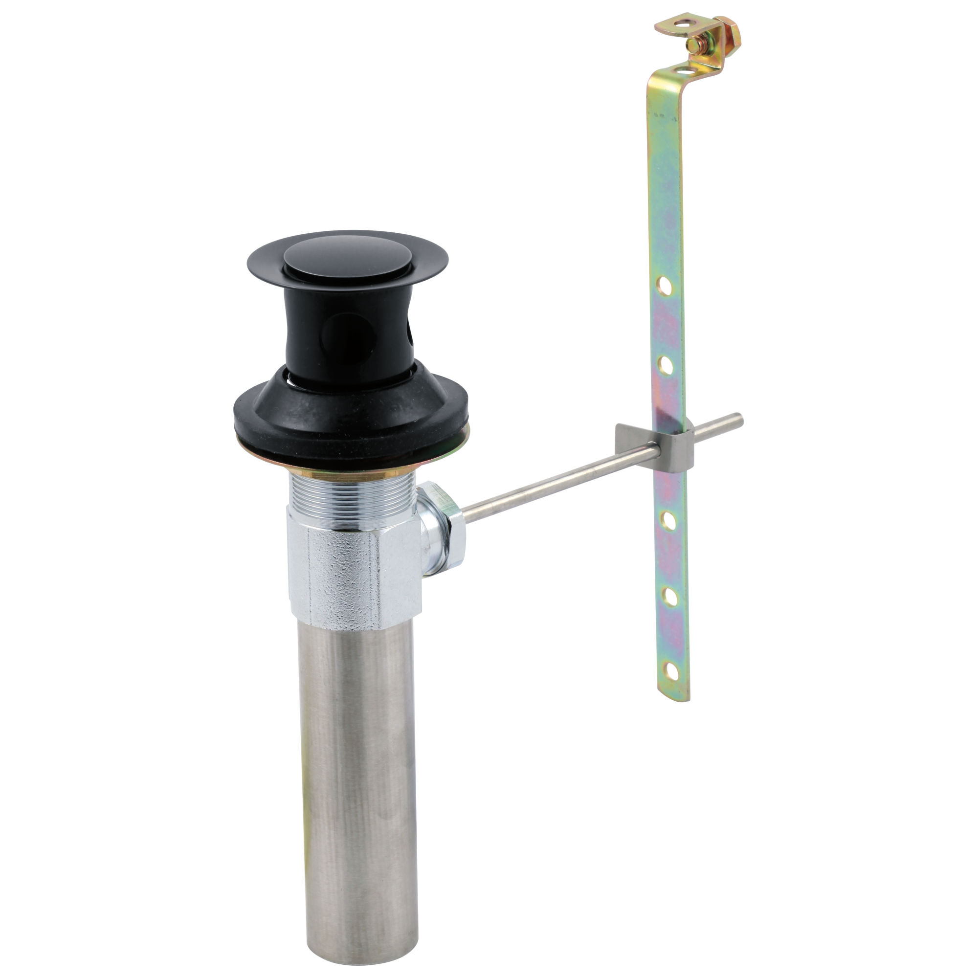 Delta Faucet Zura Metal Drain Assembly - Less Lift Rod - Bathroom - Matte Black