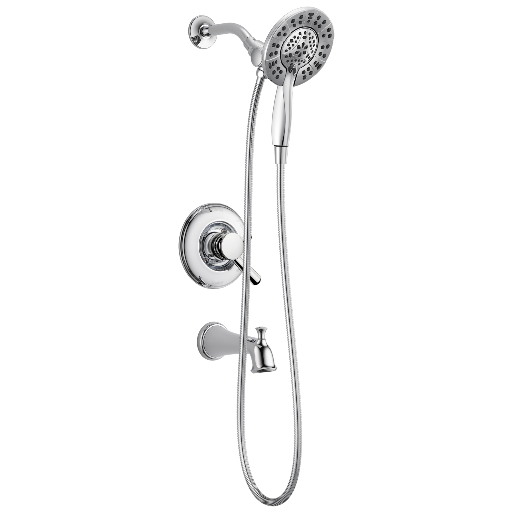 Monitor® 17 Series Tub and Shower Trim with In2ition® Two-in-One Shower in  Chrome