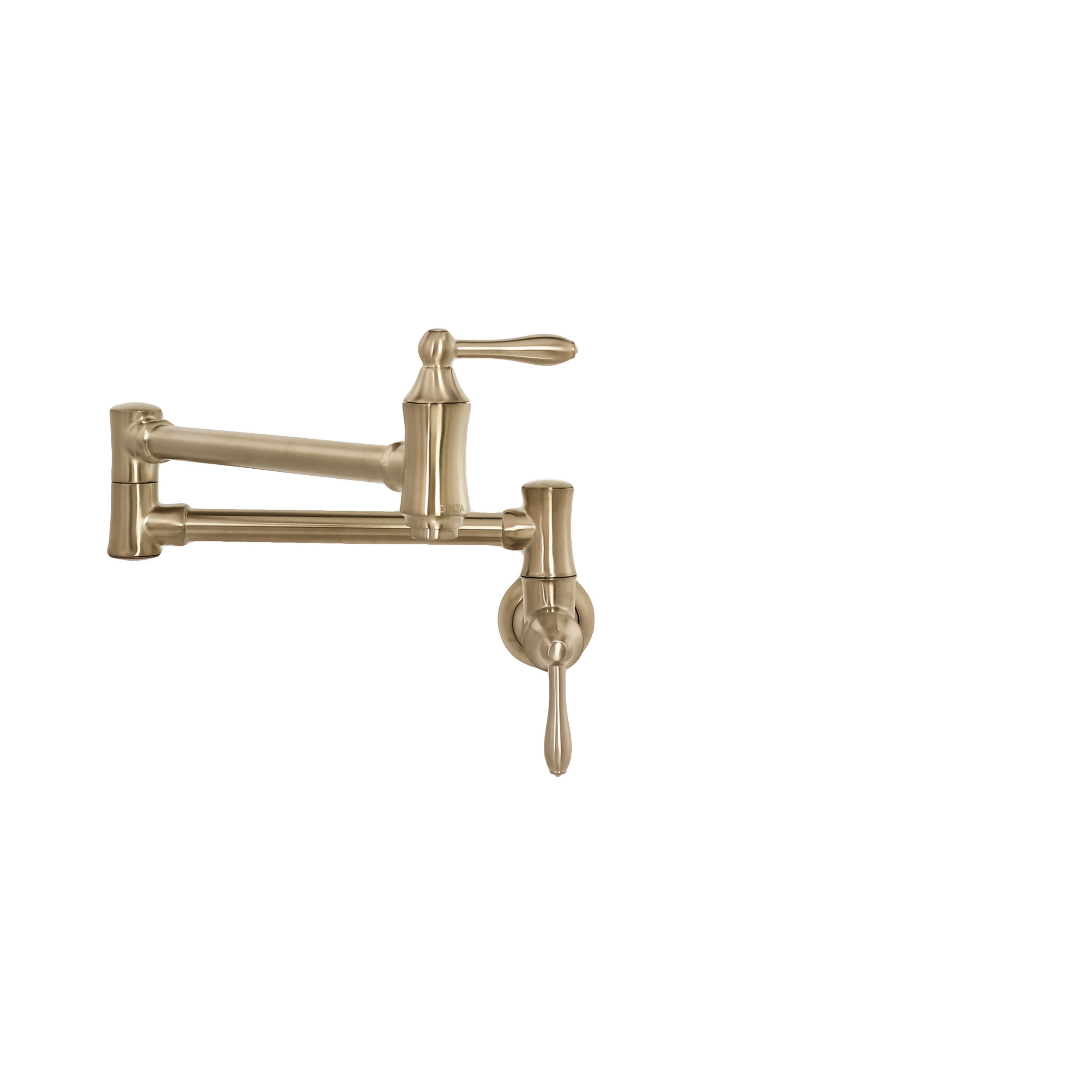 Traditional Wall Mount Pot Filler in Champagne Bronze 1177LF-CZ