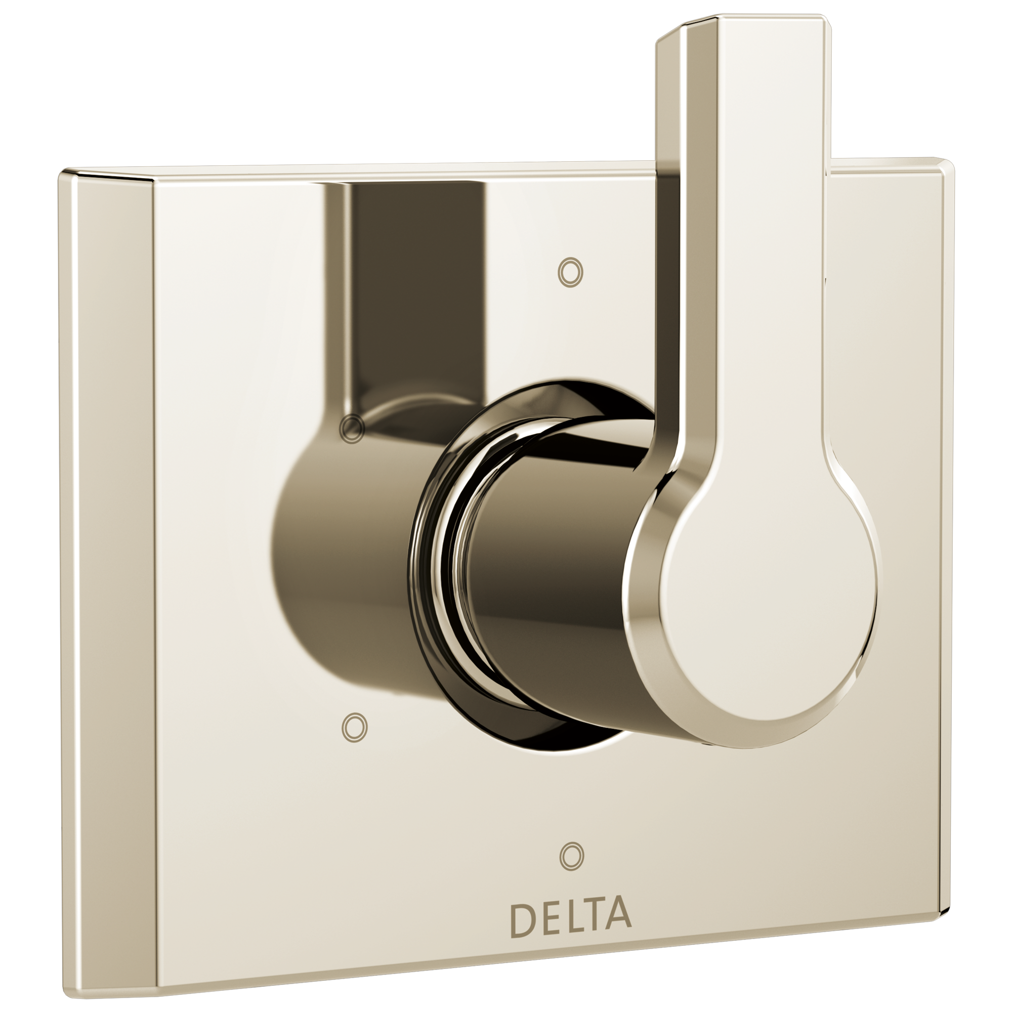 Delta Faucet Pivotale 6-setting 3-port Diverter Trim - Lumicoat Polished - Nickel
