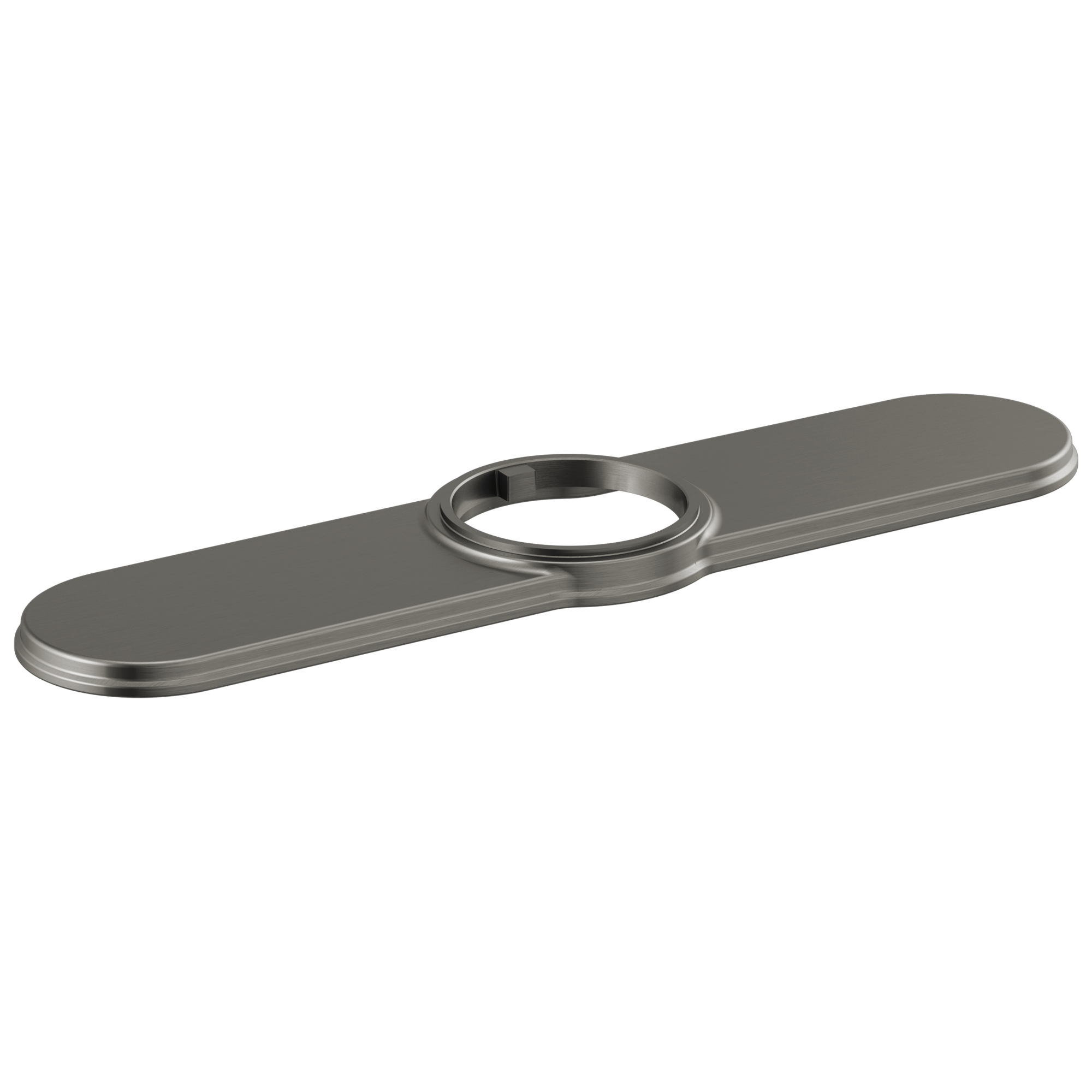 BroderickE Escutcheon - Pulldown - Black Stainless