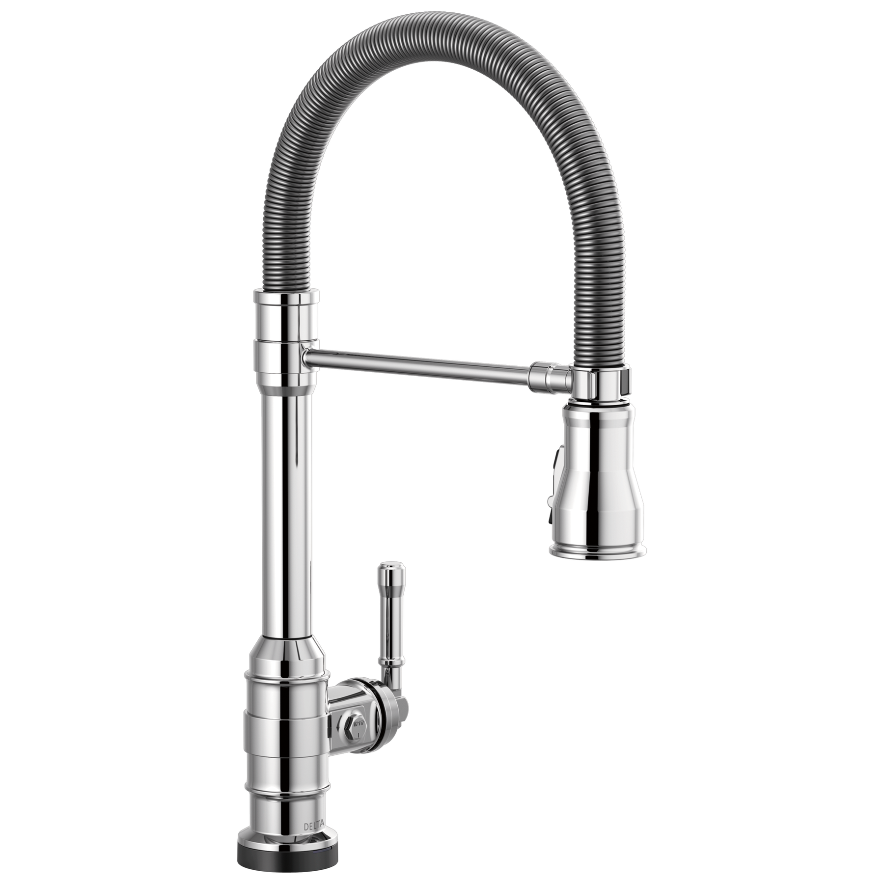 Single-Handle Pull-Down Spring Kitchen Faucet with Touch2O