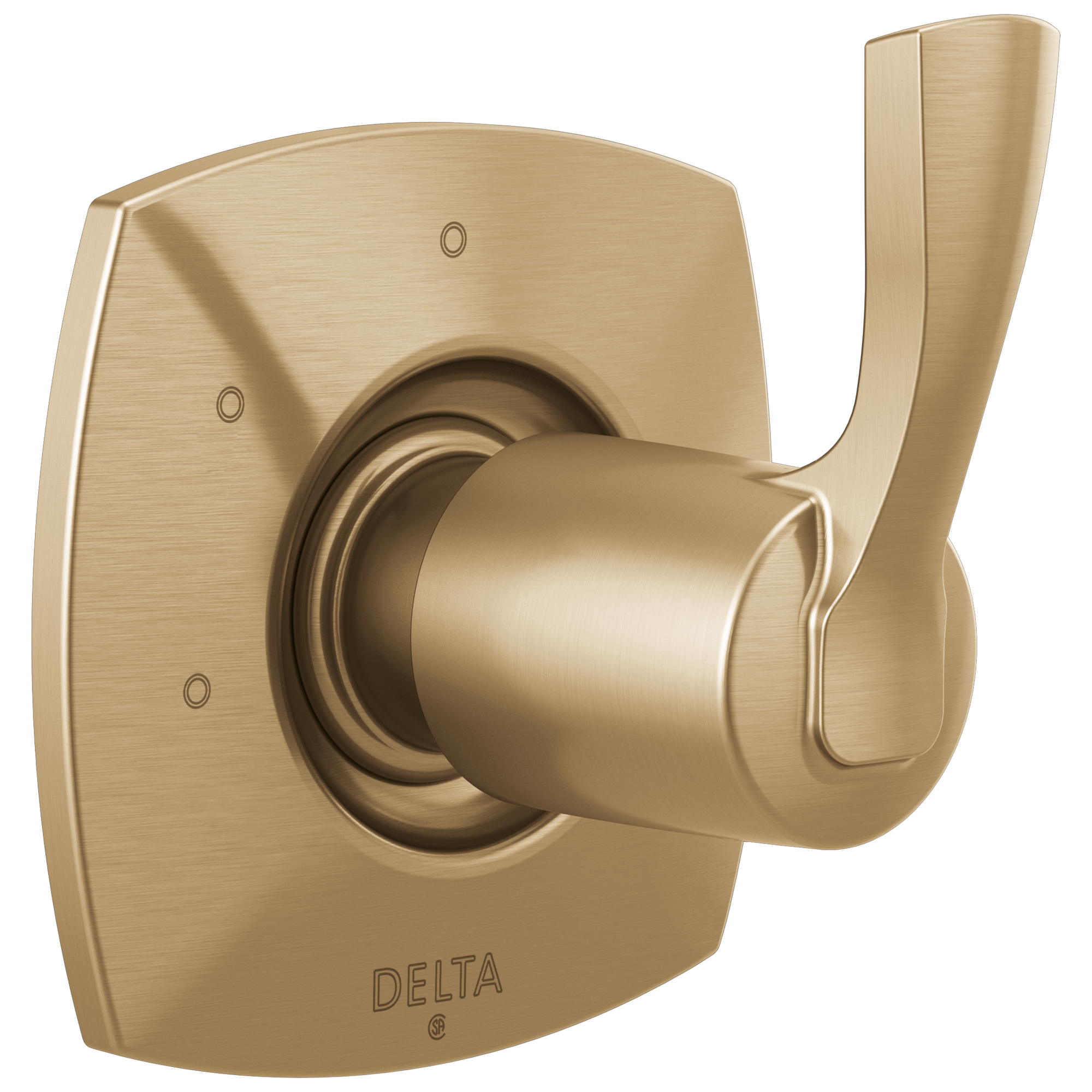 Delta Faucet Stryke Three Function Diverter Trim - Lumicoat Champagne - Bronze