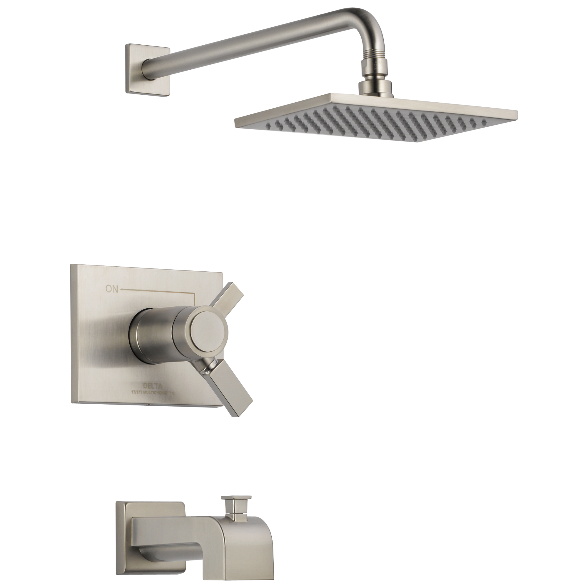 Delta Faucet Vero TempAssure 17T Series Tub & Shower Trim - Stainless