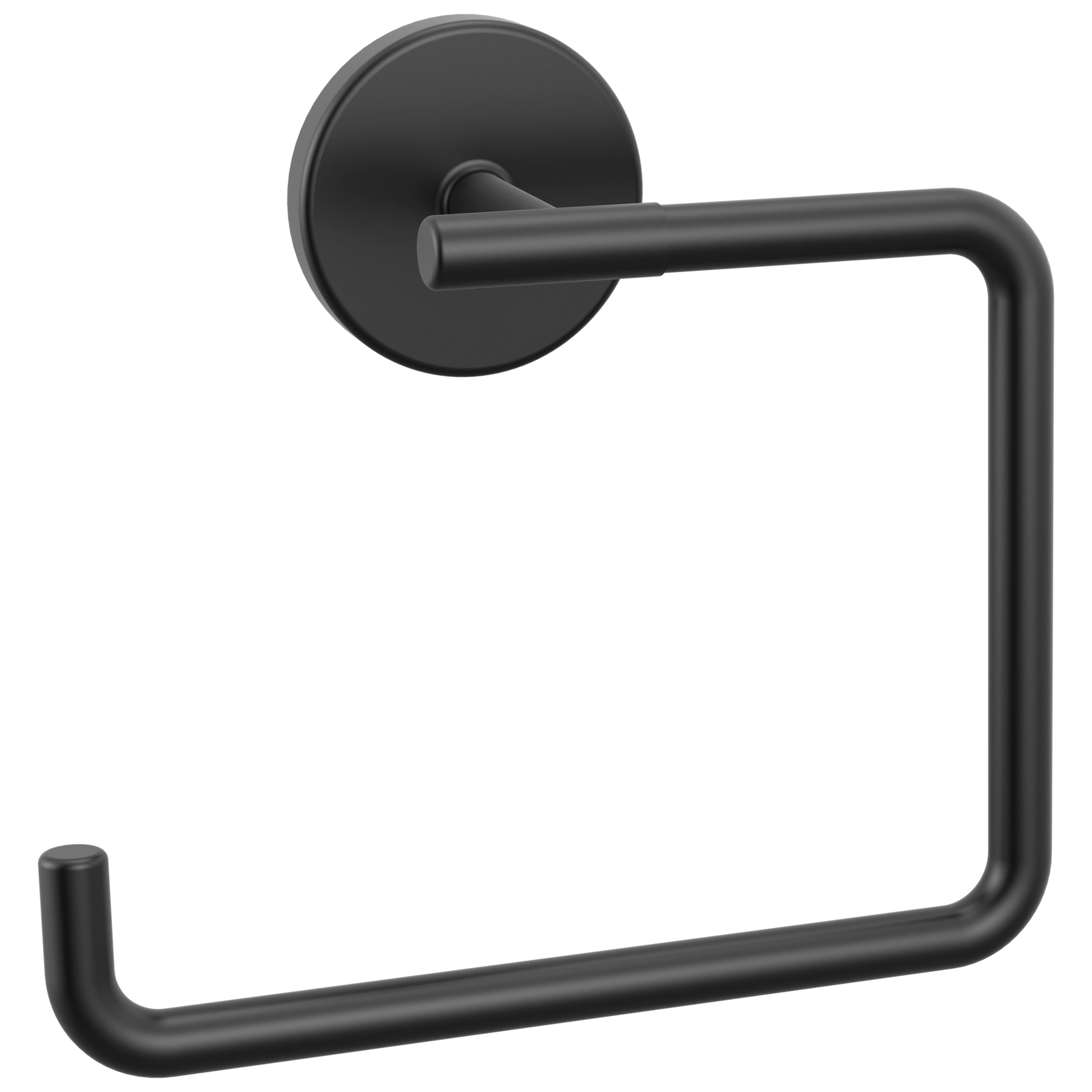 Towel Ring in Matte Black 759460-BL | Delta Faucet