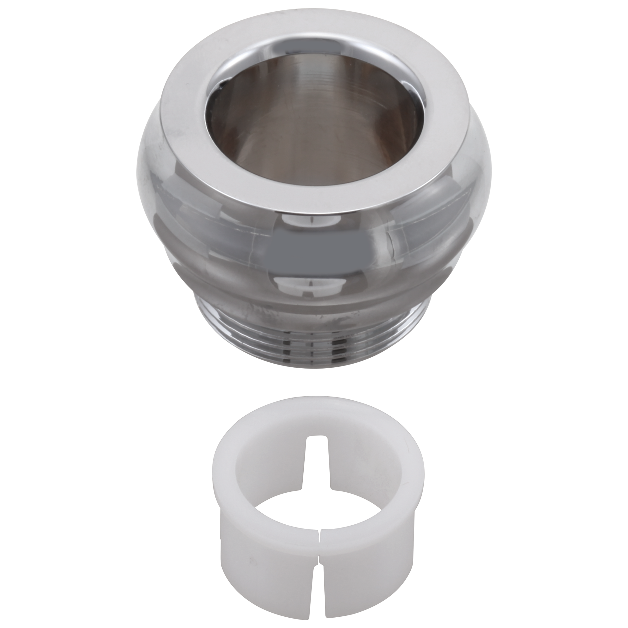 Delta Faucet Victorian Bonnet, Washer & Retainer Clip - Kitchen - Chrome